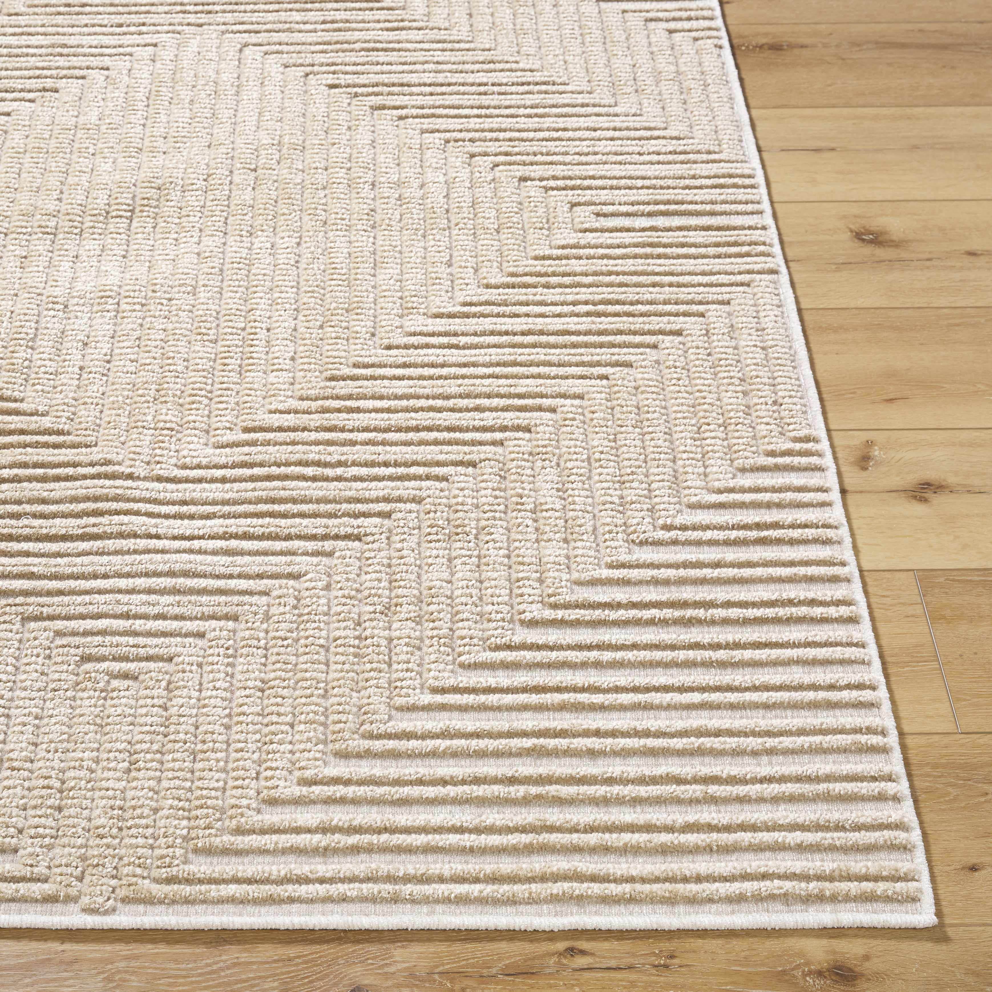 Briana Brown Washable Area Rug - Image 3
