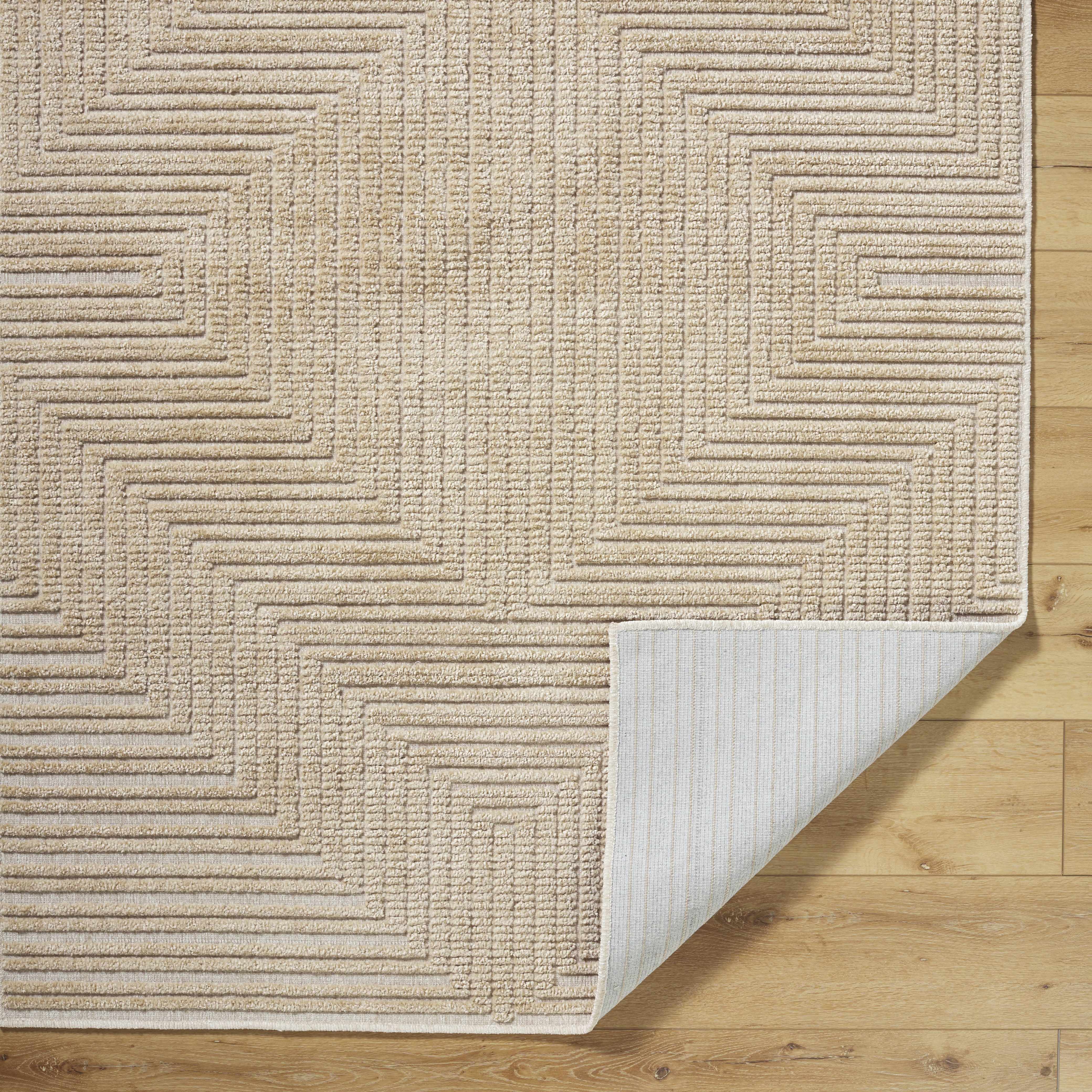 Briana Brown Washable Area Rug - Image 5