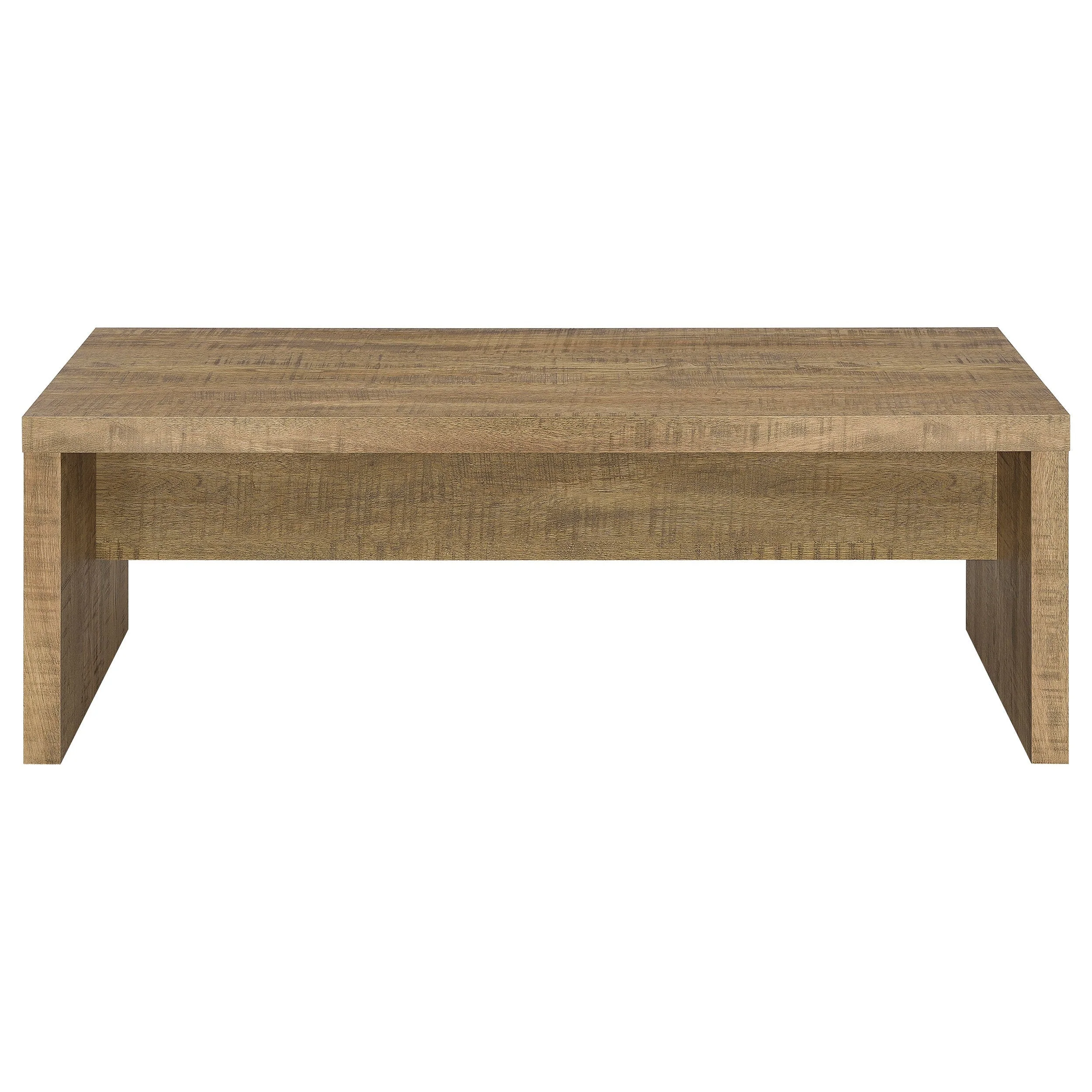 Brianna Mango Rectangular Engineered Wood Coffee Table - Image 3