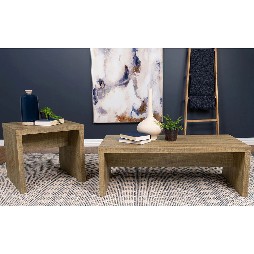 Brianna Mango Rectangular Engineered Wood Coffee Table - Image 7