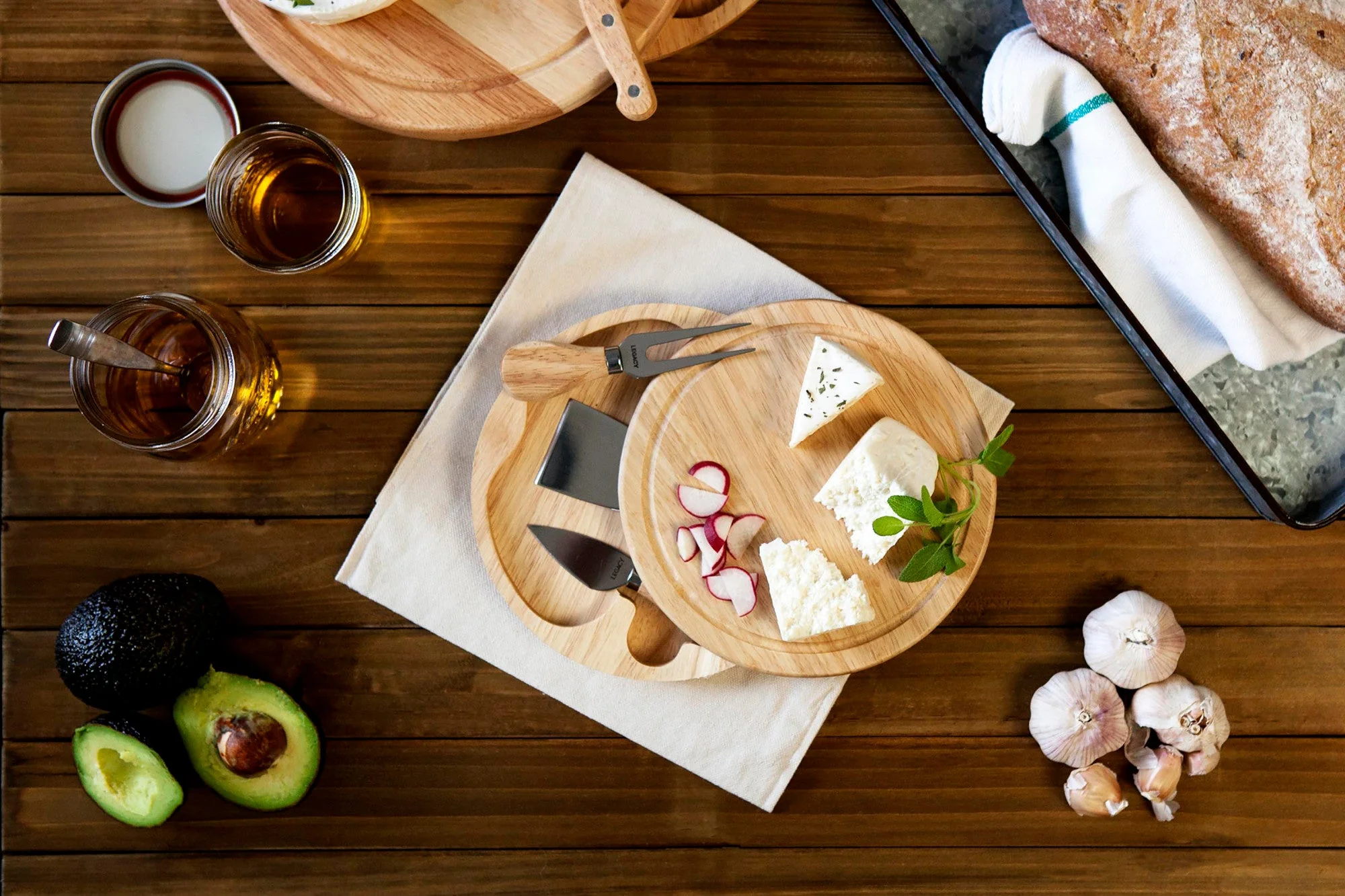 Brie Cheese Cutting Board & Tools Set - Image 7