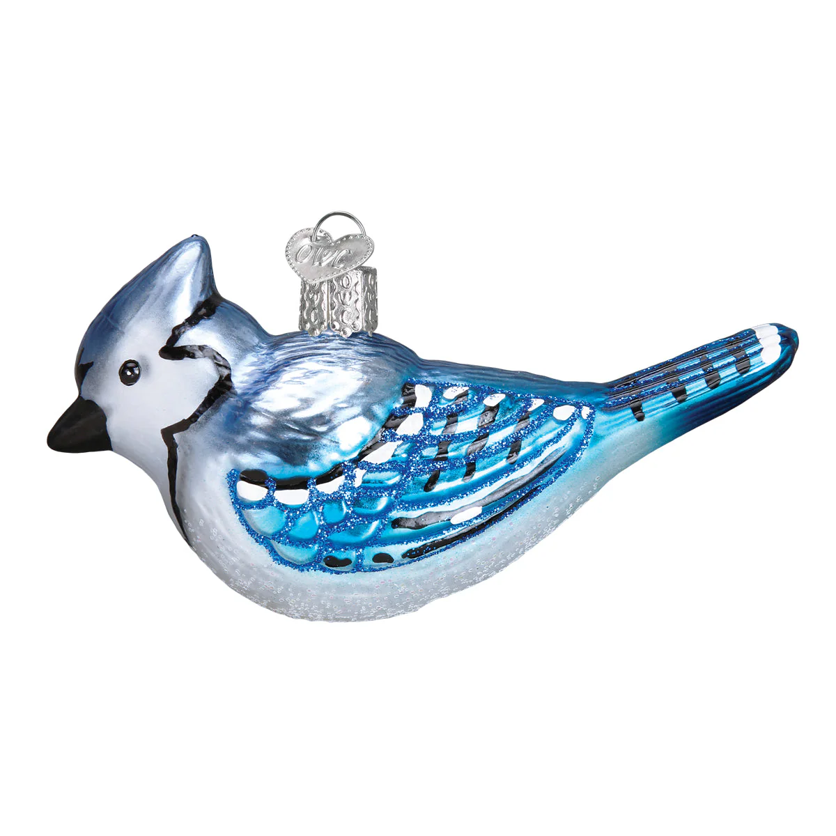 Bright Blue Jay Ornament - Image 3