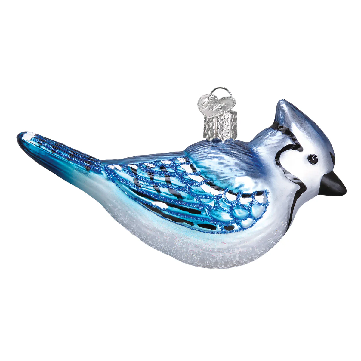 Bright Blue Jay Ornament - Image 4