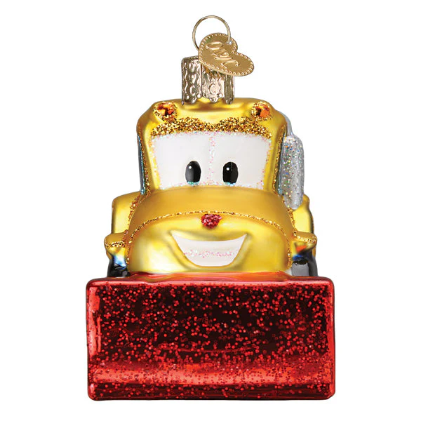Bright-Eyed Bulldozer Ornament - Image 5