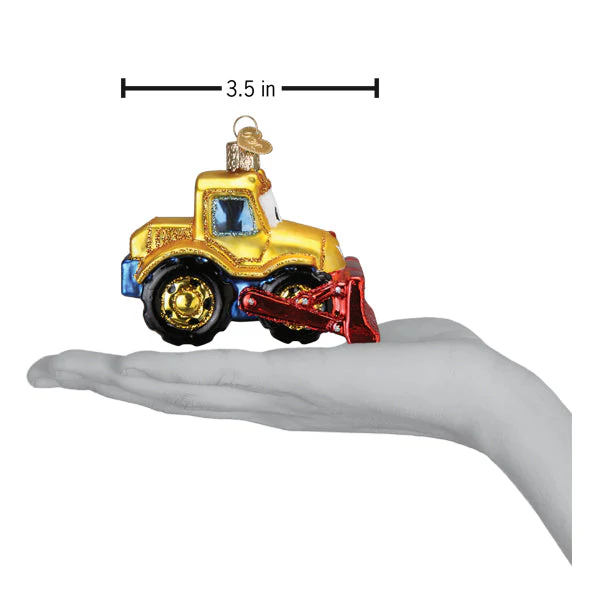 Bright-Eyed Bulldozer Ornament - Image 6