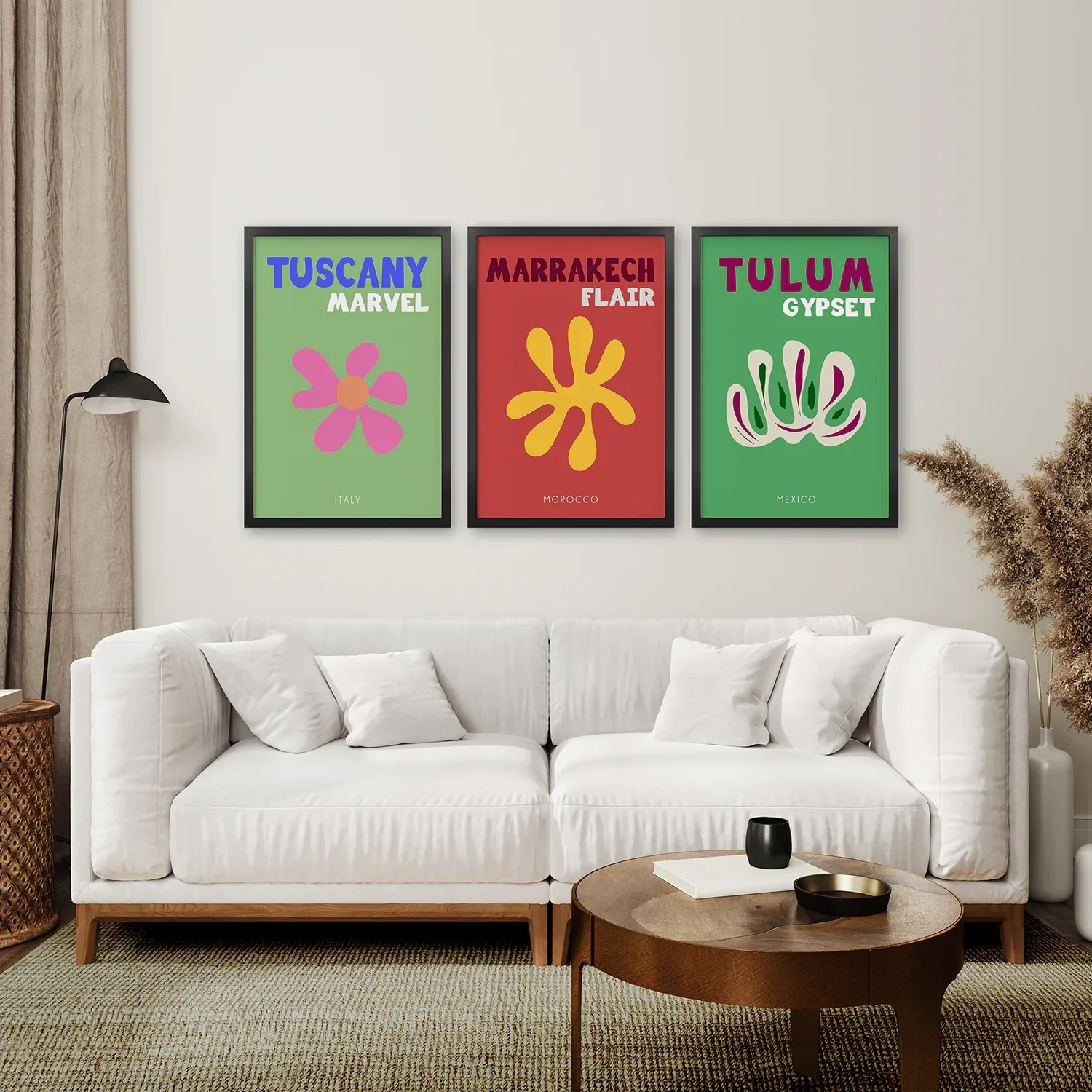 Bright Retro Set of 3 Prints. Preppy Room Decor Aesthetic - Image 6