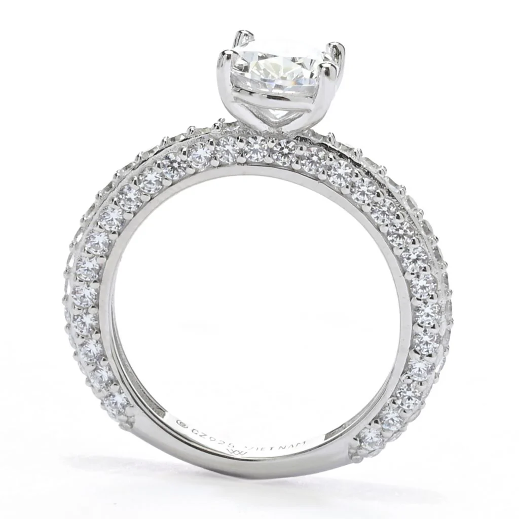 Brilliante Choice of Shape Simulated Diamond Solitaire Ring - Image 2