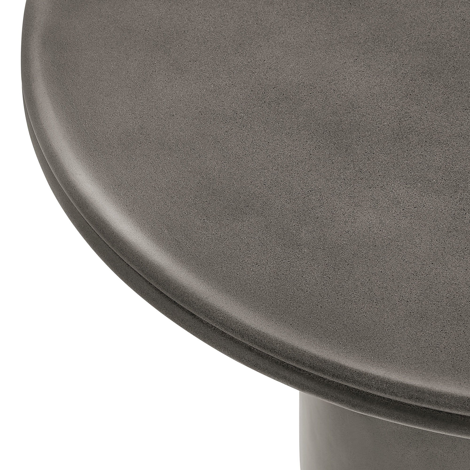 Brion 48" Indoor - Outdoor Patio Concrete Round Dining Table by Modway - Image 10