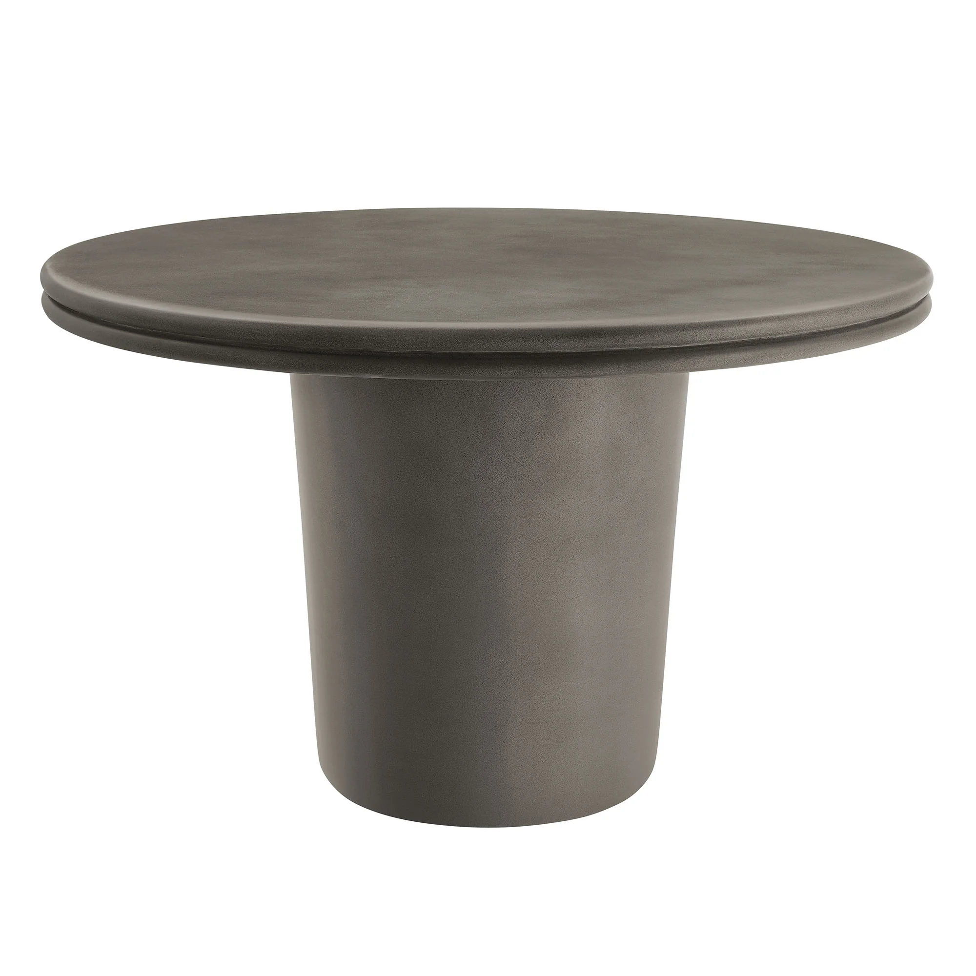 Brion 48" Indoor - Outdoor Patio Concrete Round Dining Table by Modway - Image 14