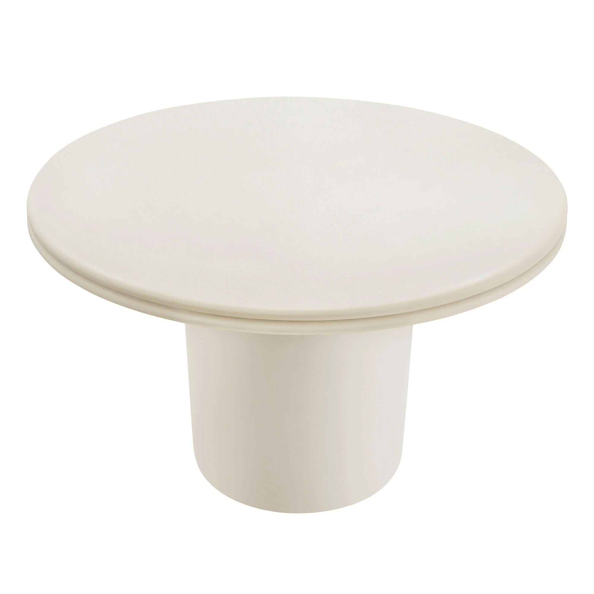Brion 48" Indoor - Outdoor Patio Concrete Round Dining Table by Modway - Image 4