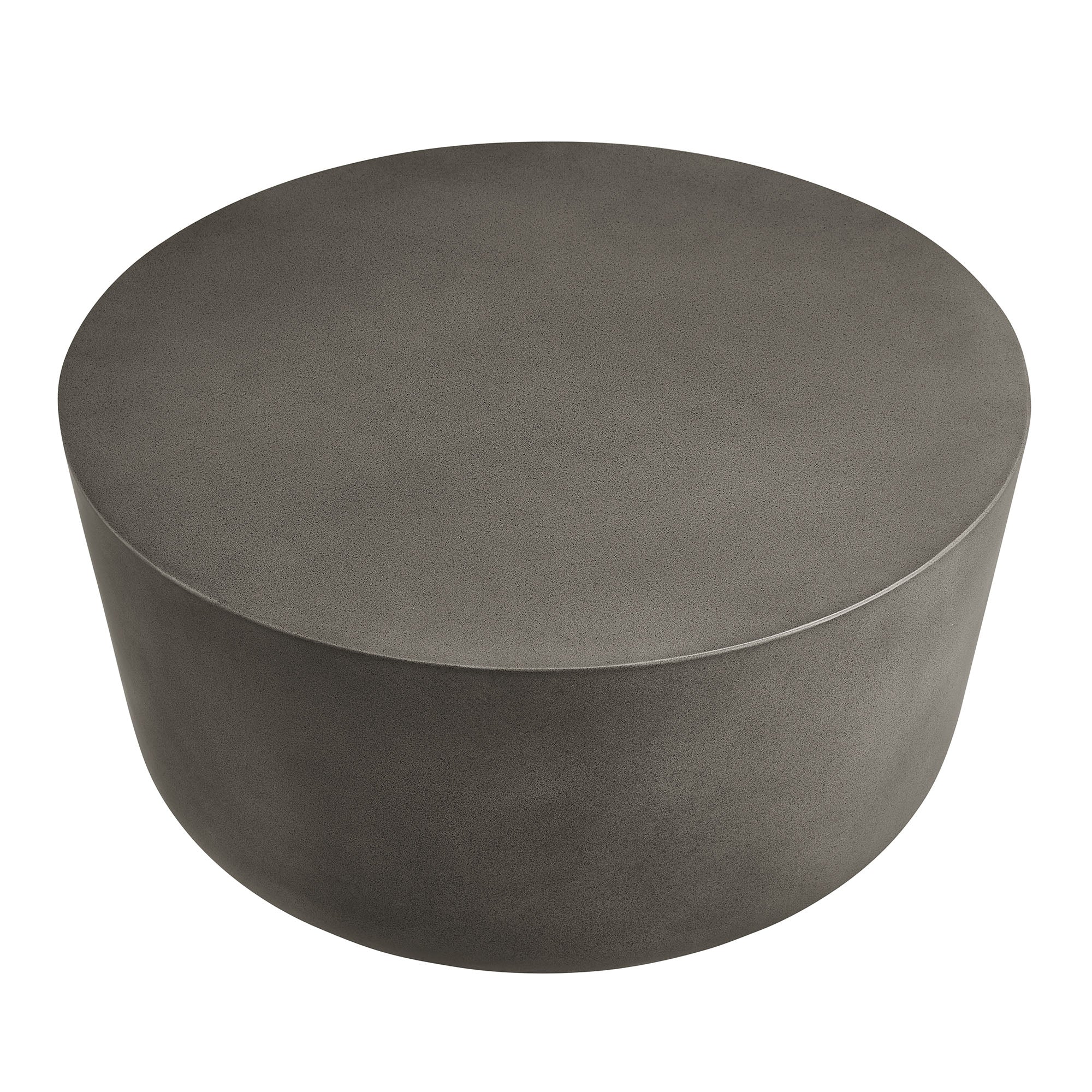 Brion Round Indoor - Outdoor Patio Concrete Coffee Table by Modway - Image 5