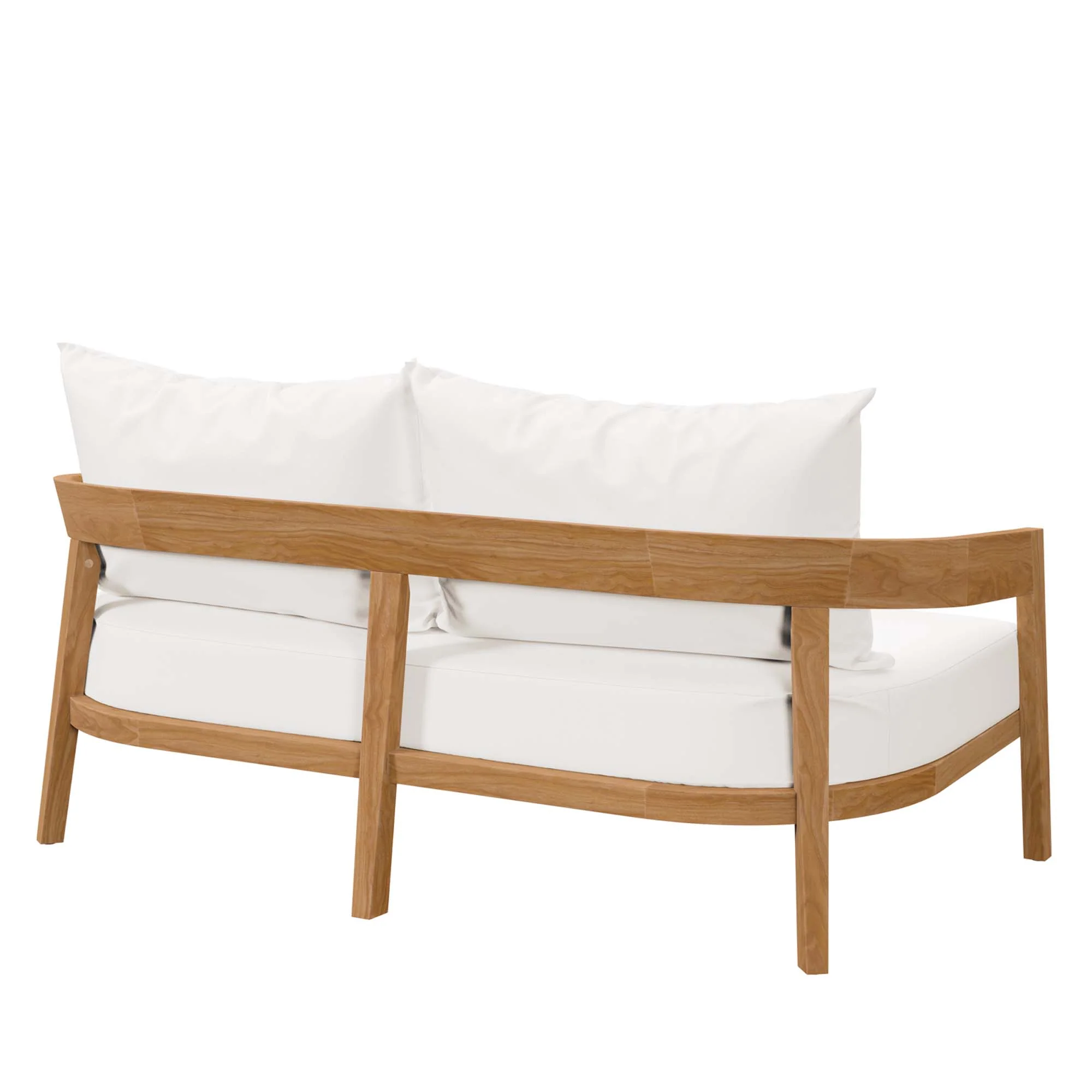 Brisbane Teak Wood Outdoor Patio Loveseat by Modway - Image 14