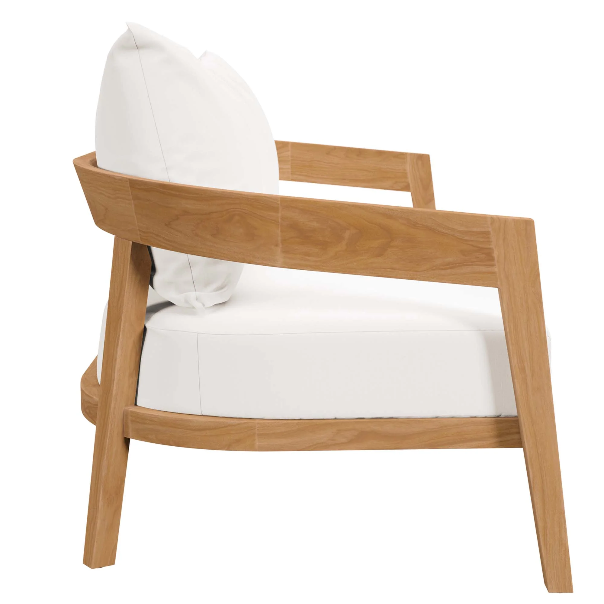 Brisbane Teak Wood Outdoor Patio Loveseat by Modway - Image 16