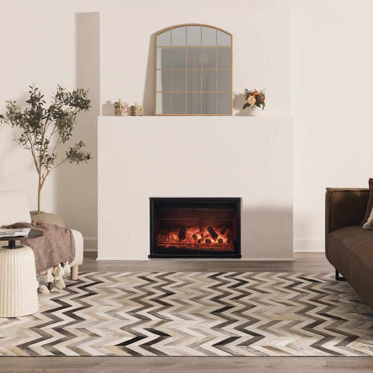 Bristolville Premium Leather Rug - Clearance - Image 2