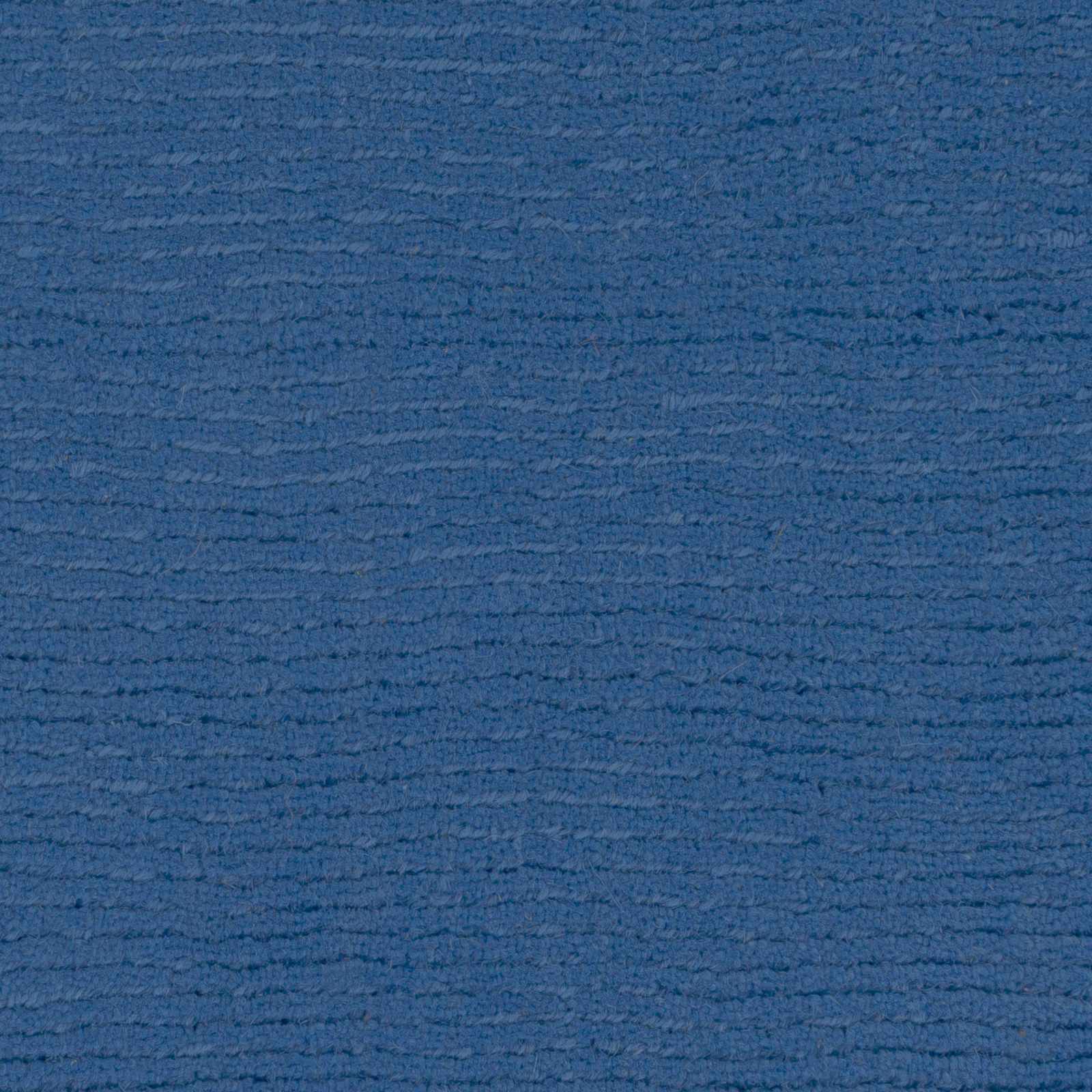 Brockton Solid Blue Wool Rug - Image 6