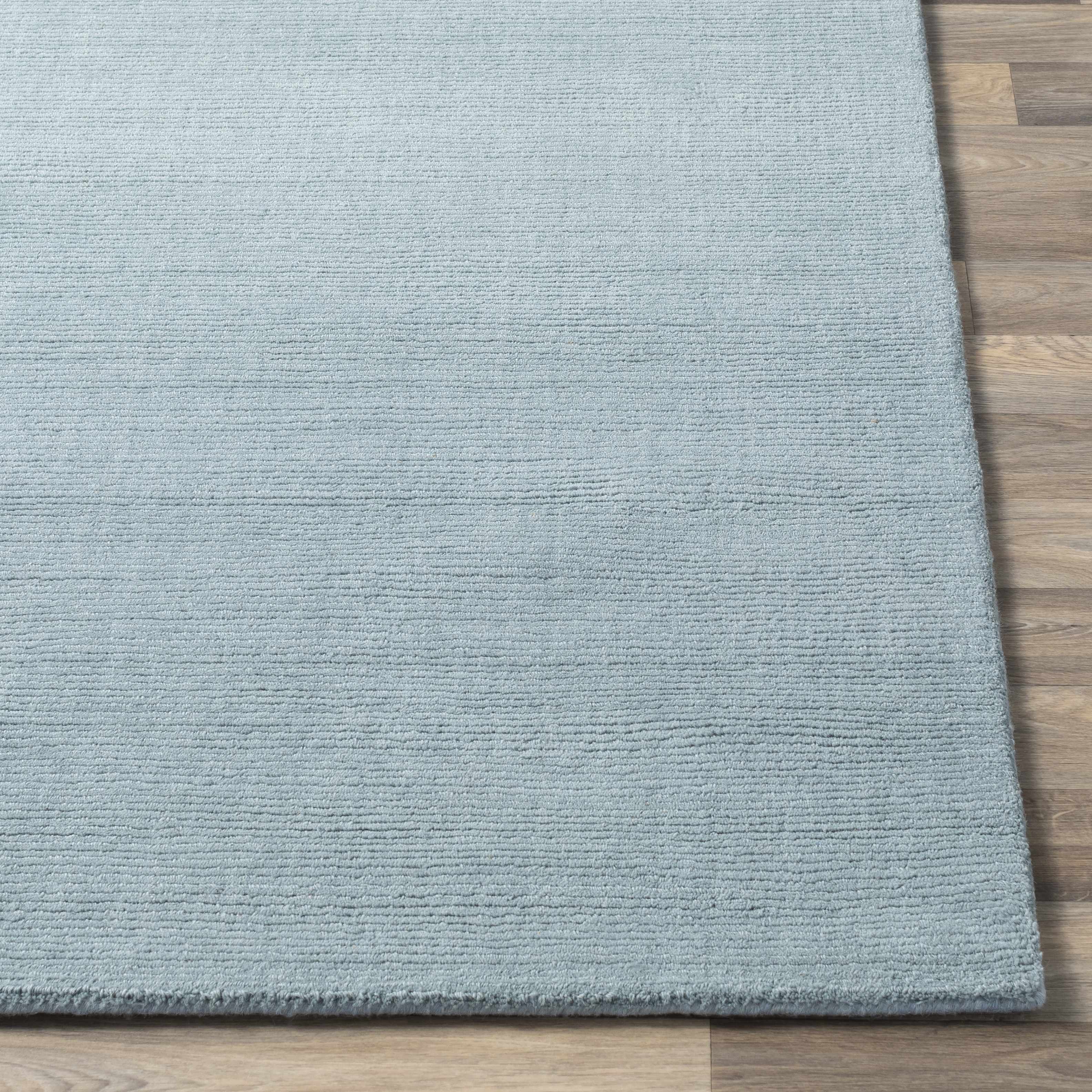 Brockton Solid Dusty Sage Wool Rug - Image 4
