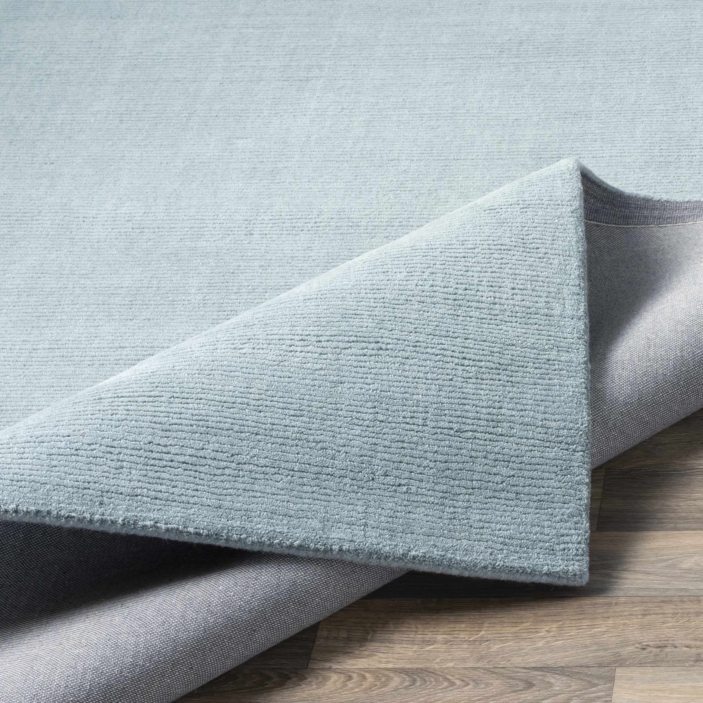 Brockton Solid Dusty Sage Wool Rug - Image 5