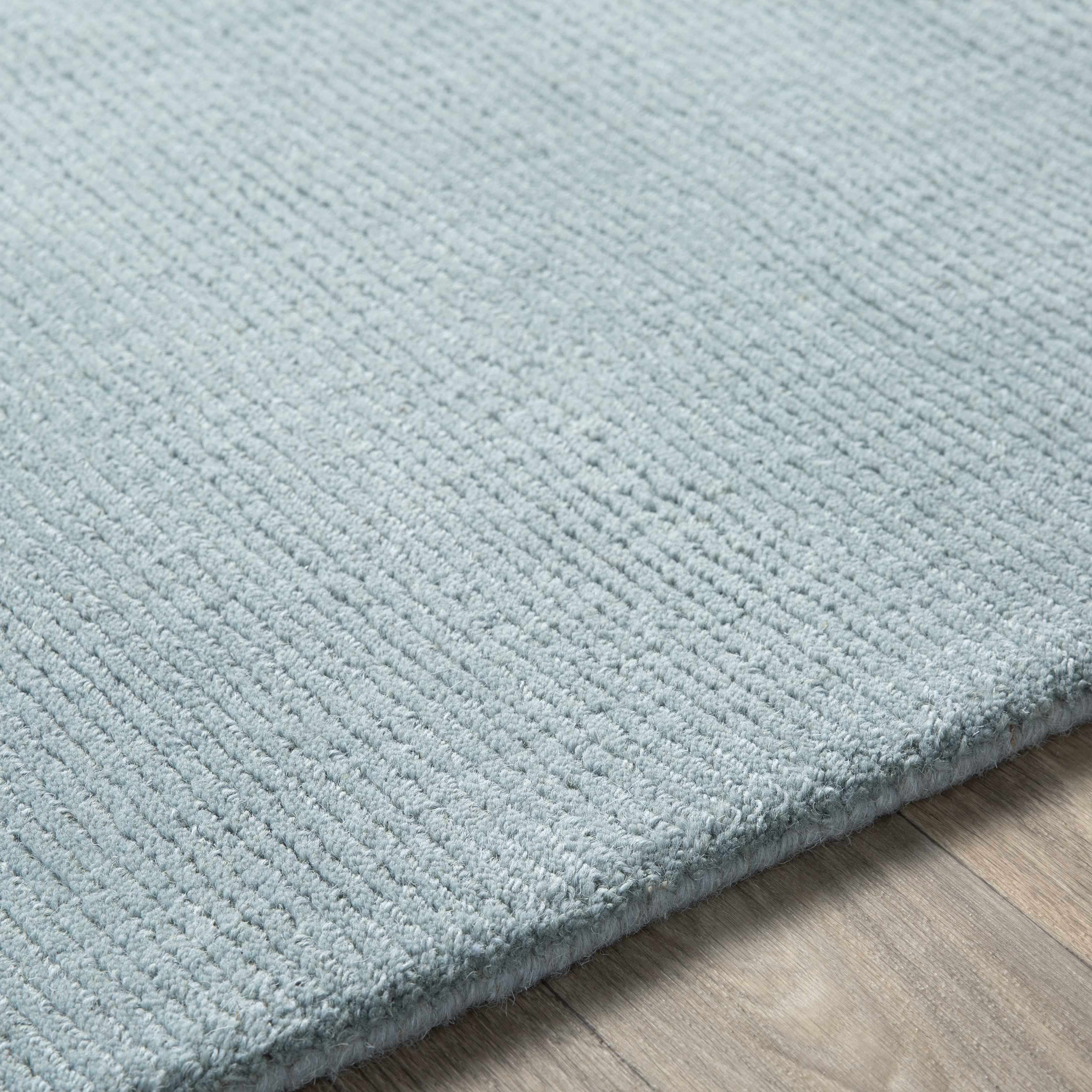 Brockton Solid Dusty Sage Wool Rug - Image 7