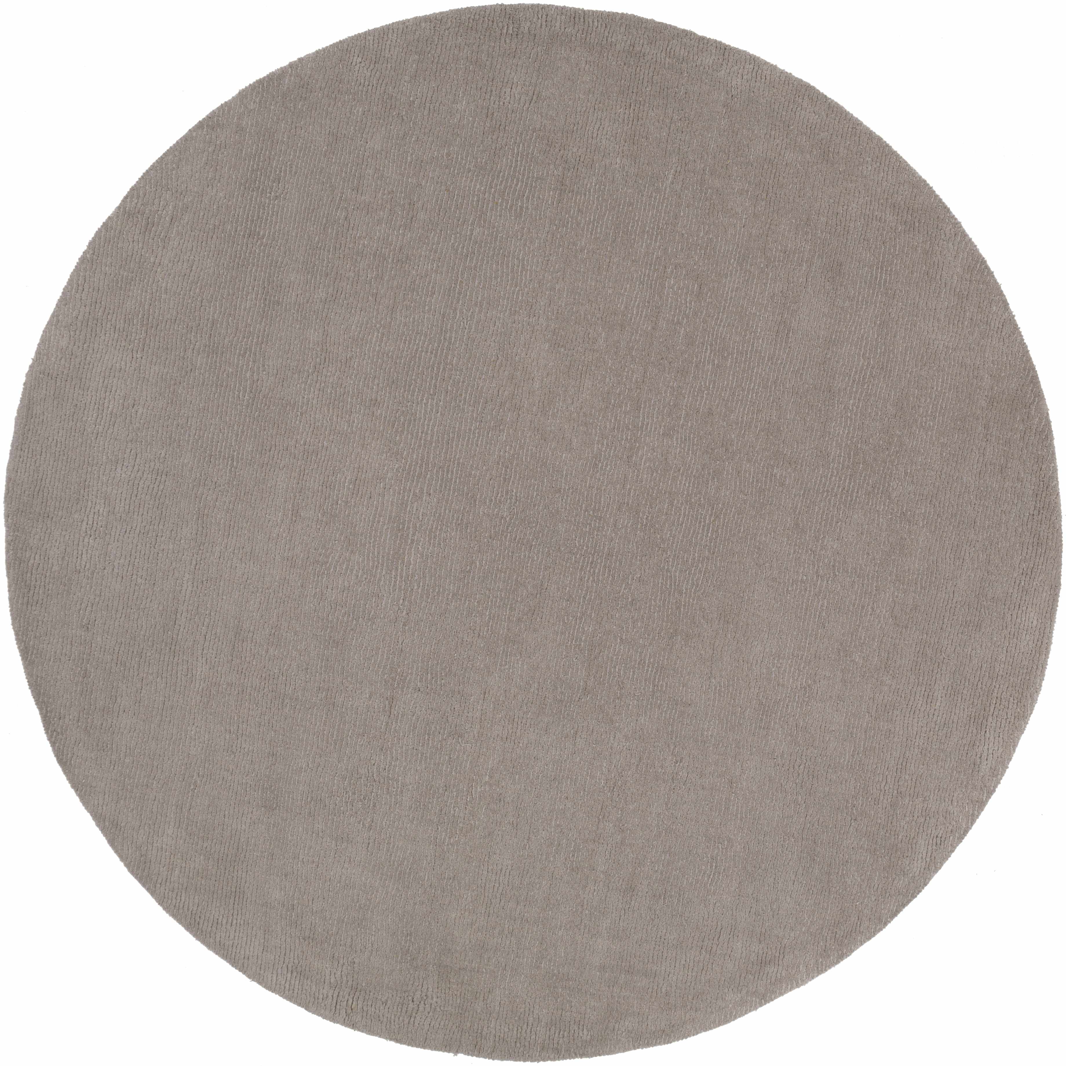 Brockton Solid Gray Wool Rug - Image 8