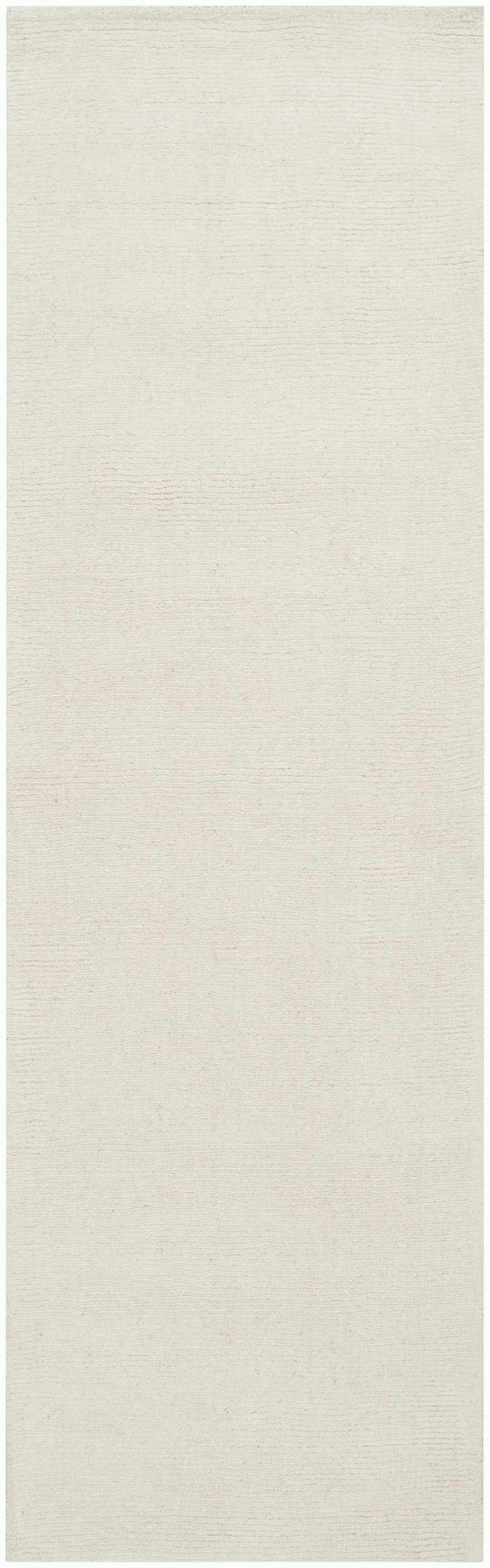 Brockton Solid Light Beige Wool Rug - Image 12