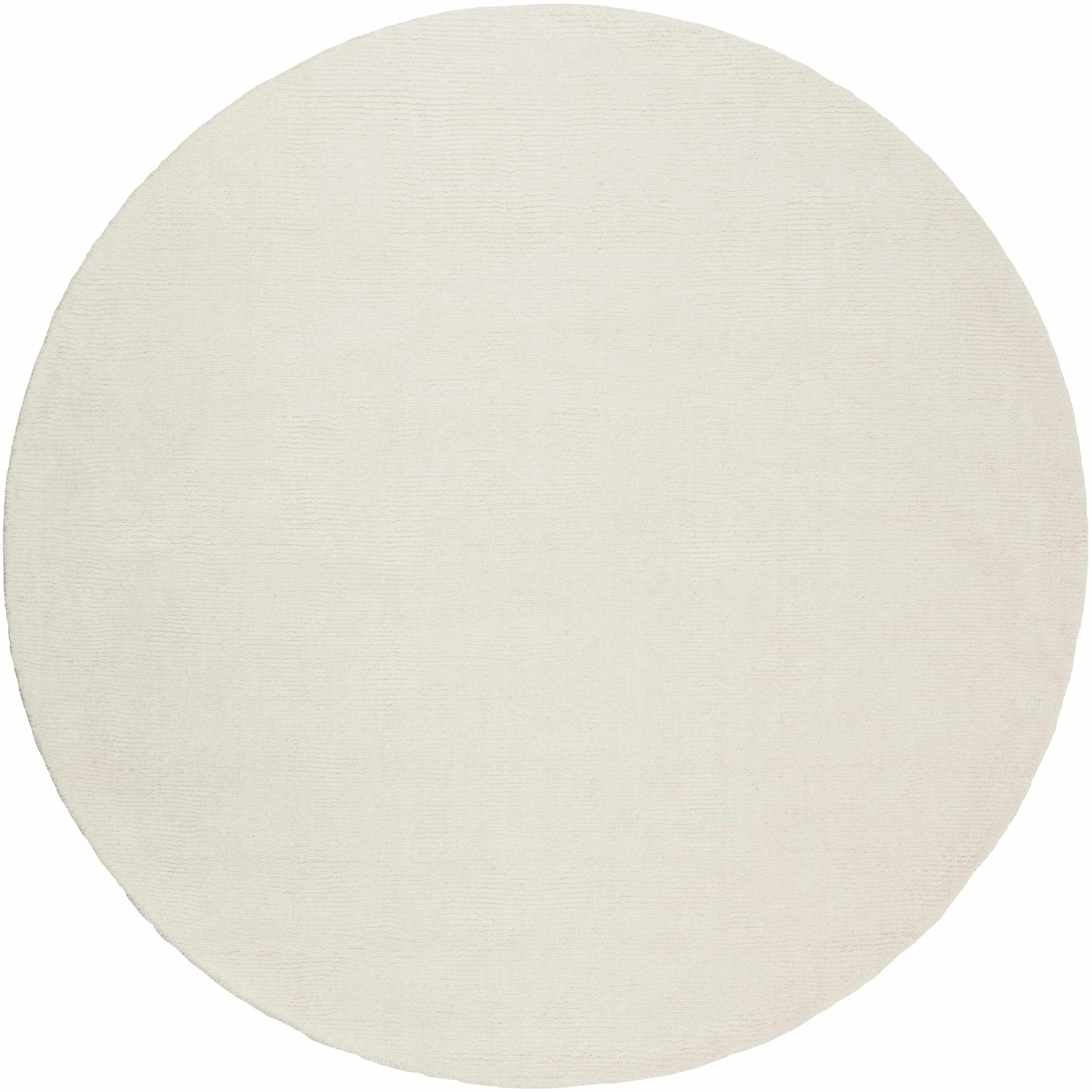 Brockton Solid Light Beige Wool Rug - Image 15