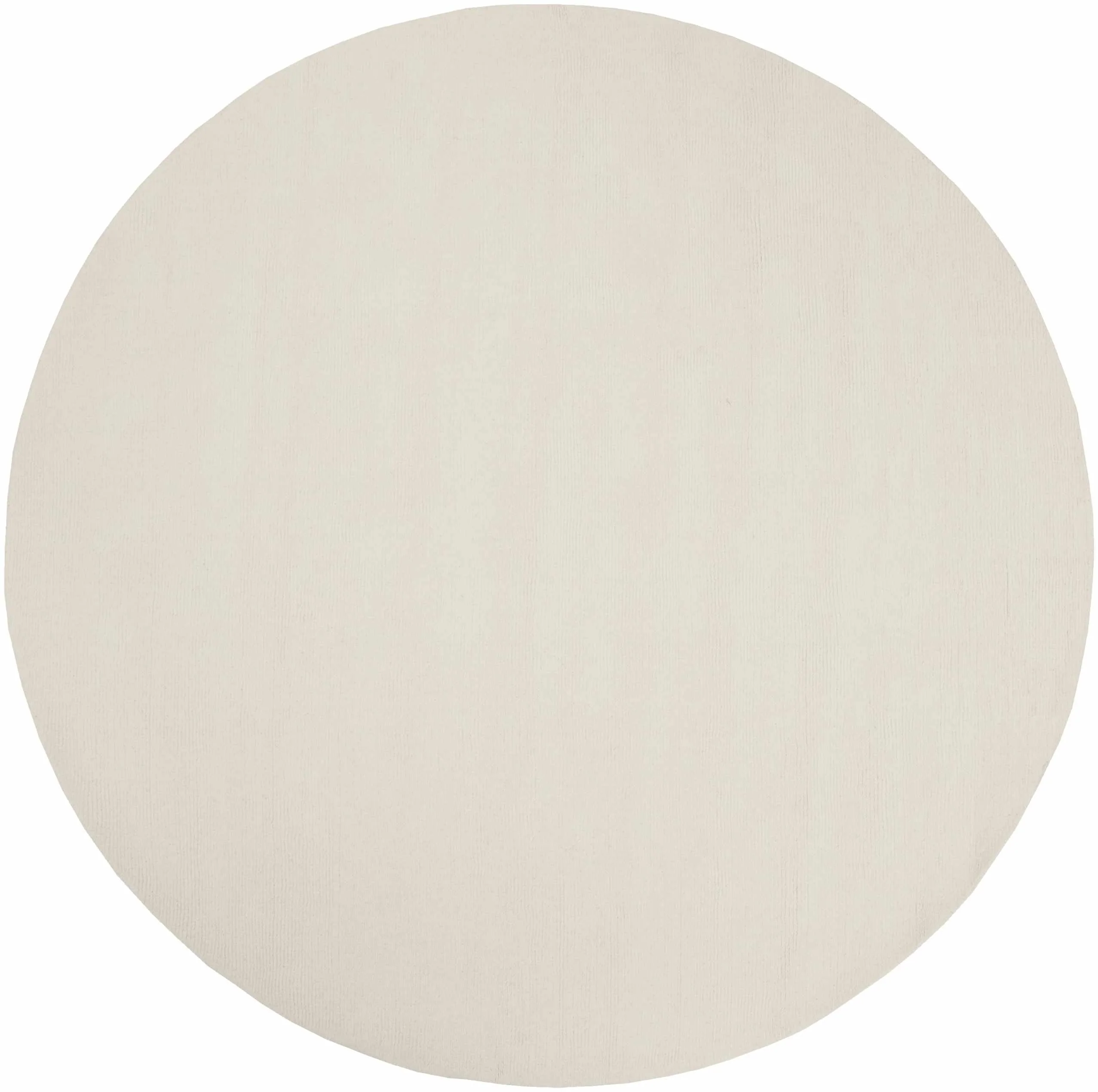 Brockton Solid Light Beige Wool Rug - Image 6