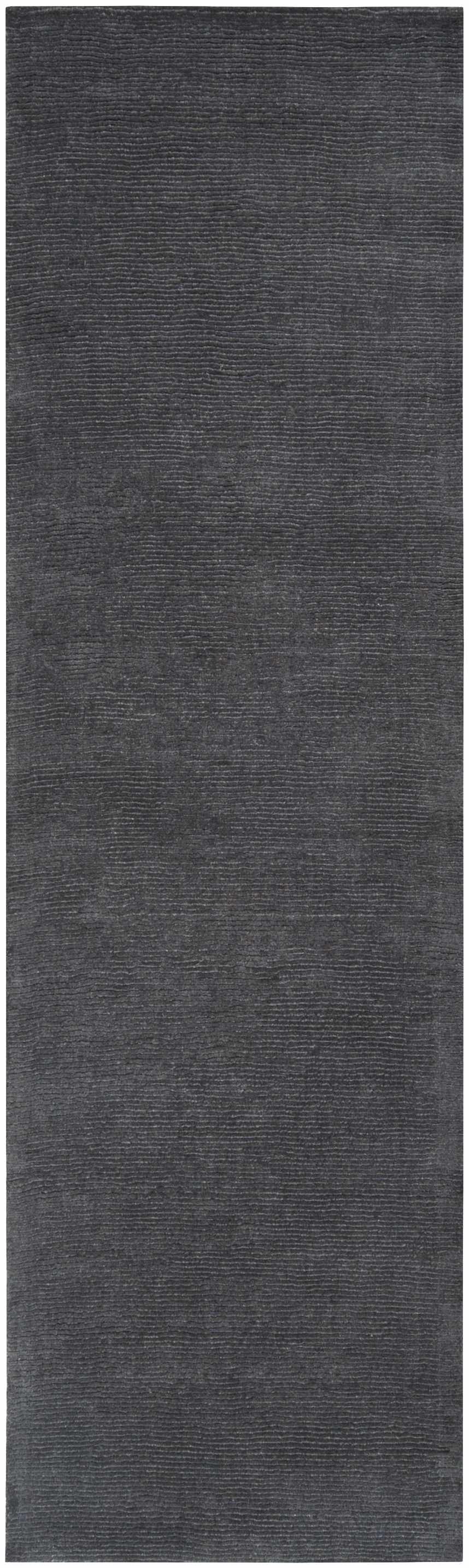 Brockton Solid Night Blue Wool Rug - Image 10