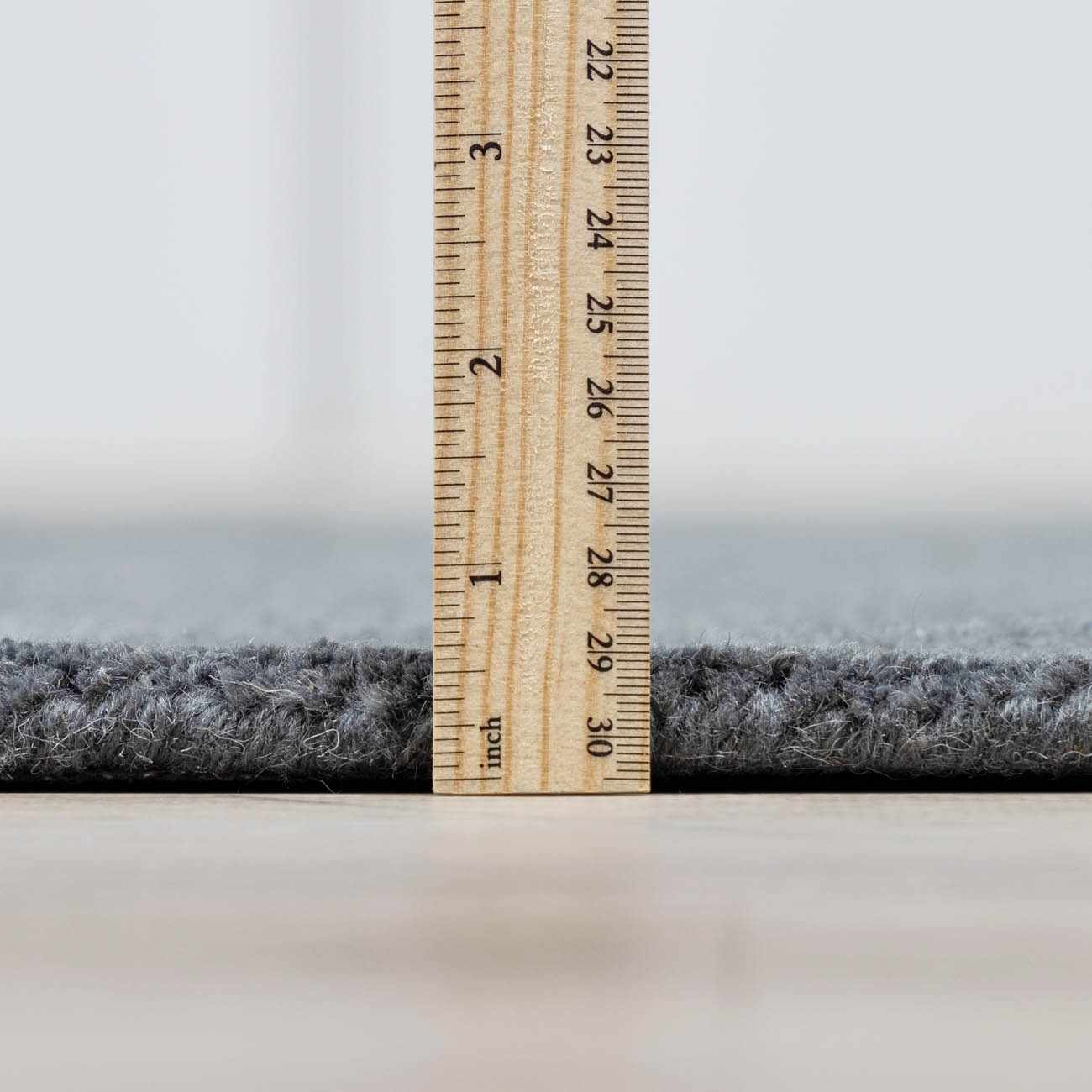Brockton Solid Night Blue Wool Rug - Image 8