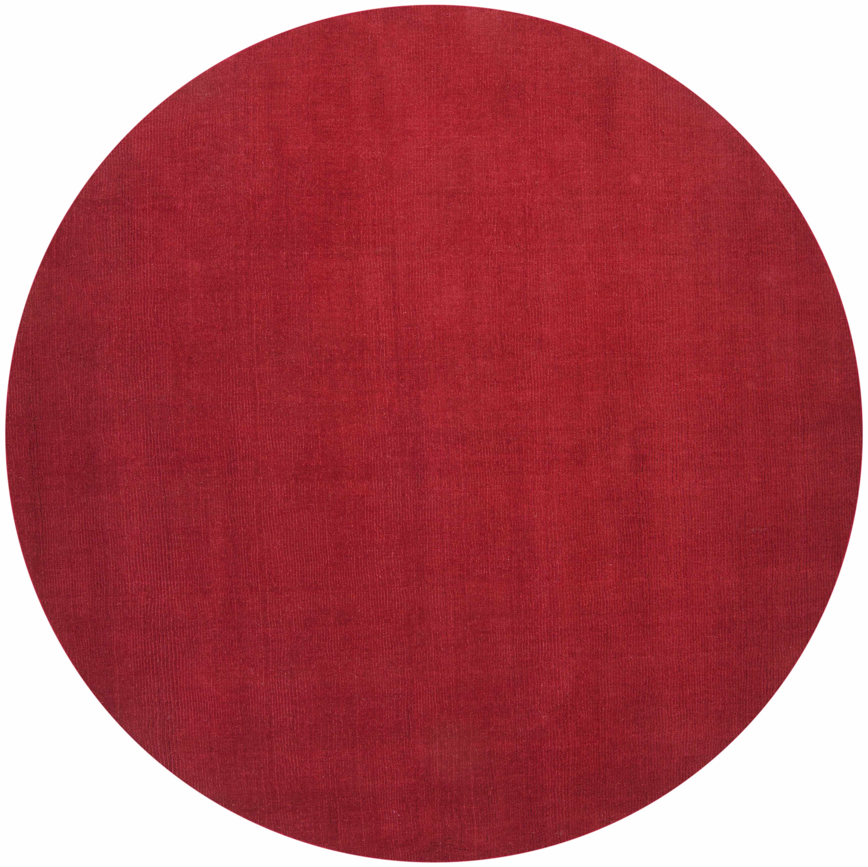Brockton Solid Wool Crimson Red Area Rug - Clearance - Image 16