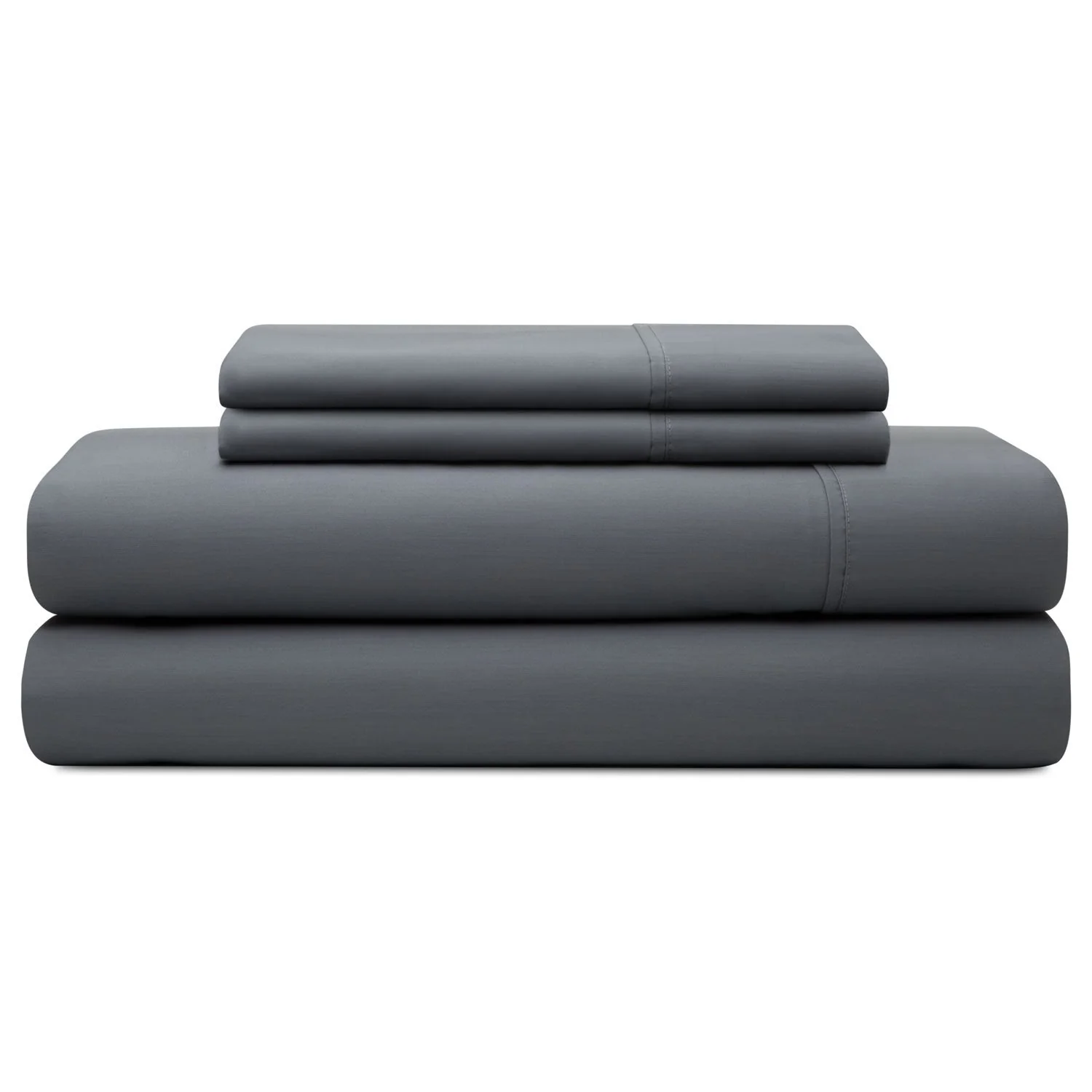 Brookside 600TC Cotton Rich Full Sheet Set in Slate - Image 3