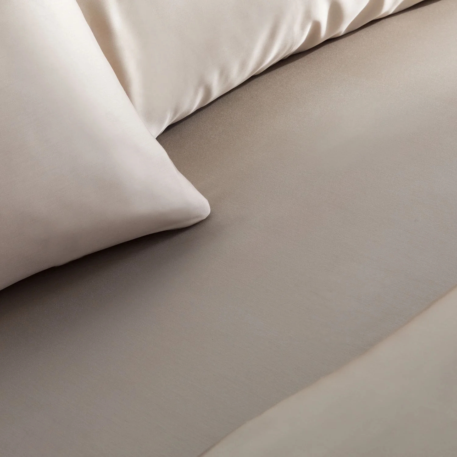 Brookside Tencel Sheet Set - Split King - Sandstone - Image 4