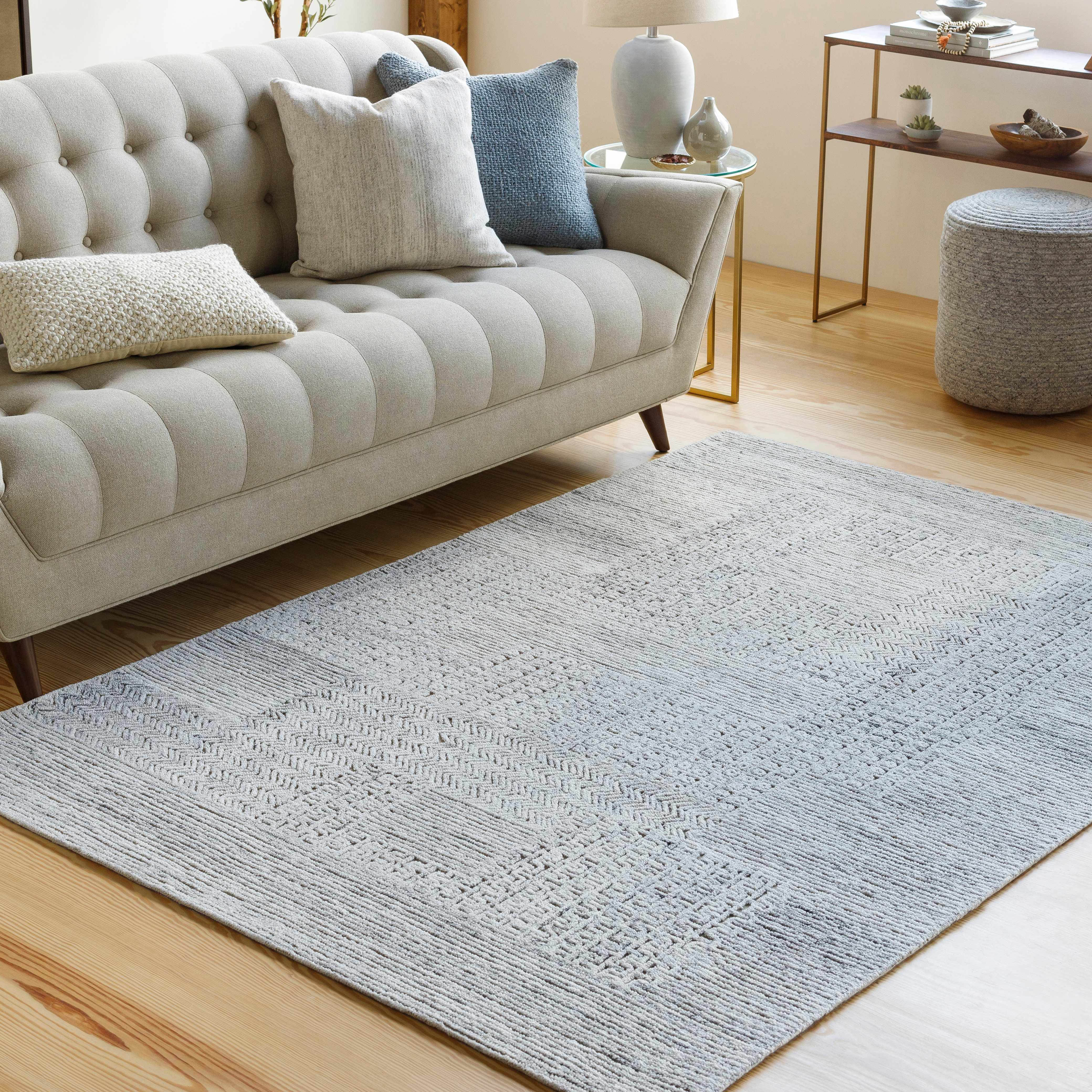 Brookwater Hand Tufted Wool-Blend Rug - Clearance - Image 2