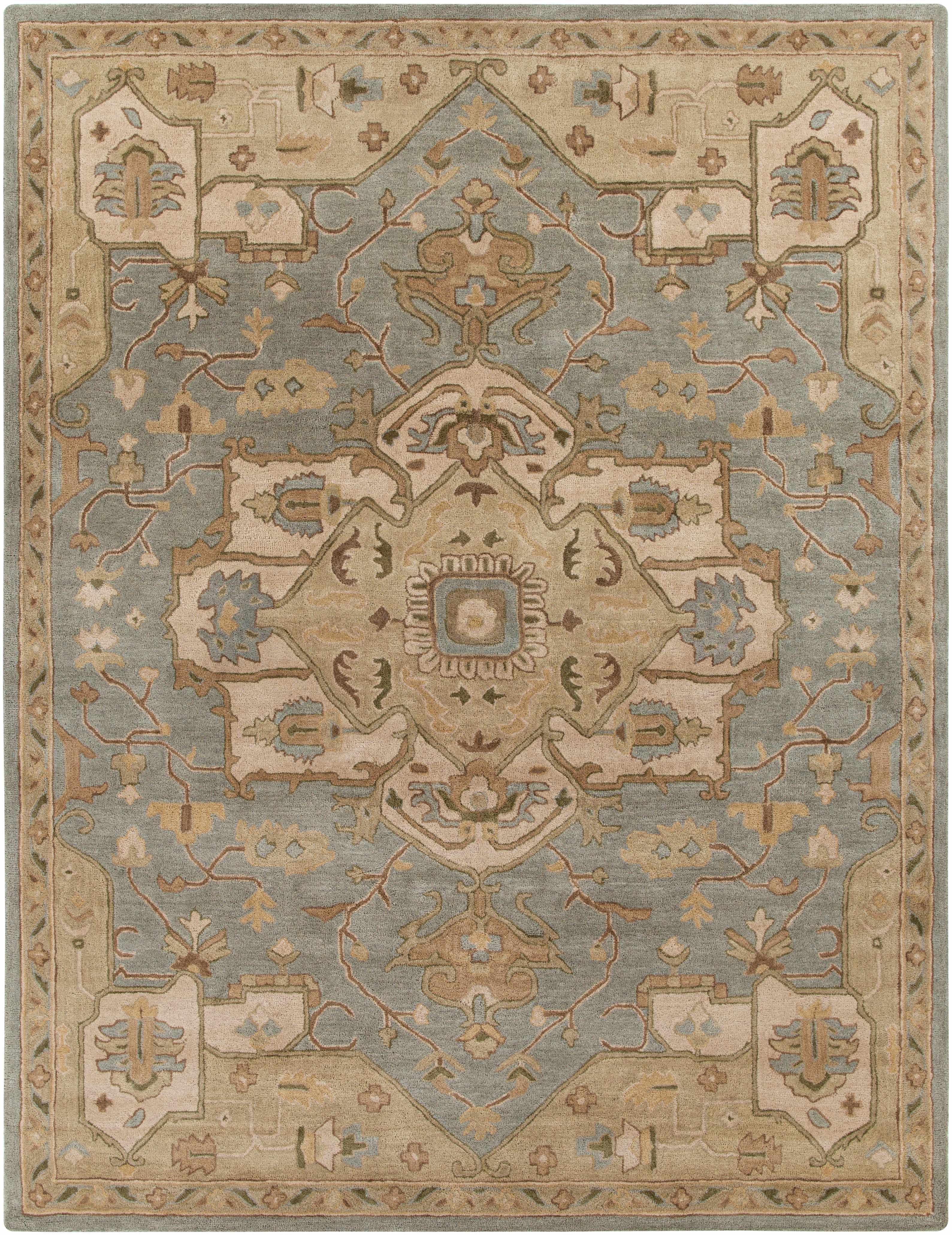 Broomfield Gray 1144 Wool Area Rug - Image 13