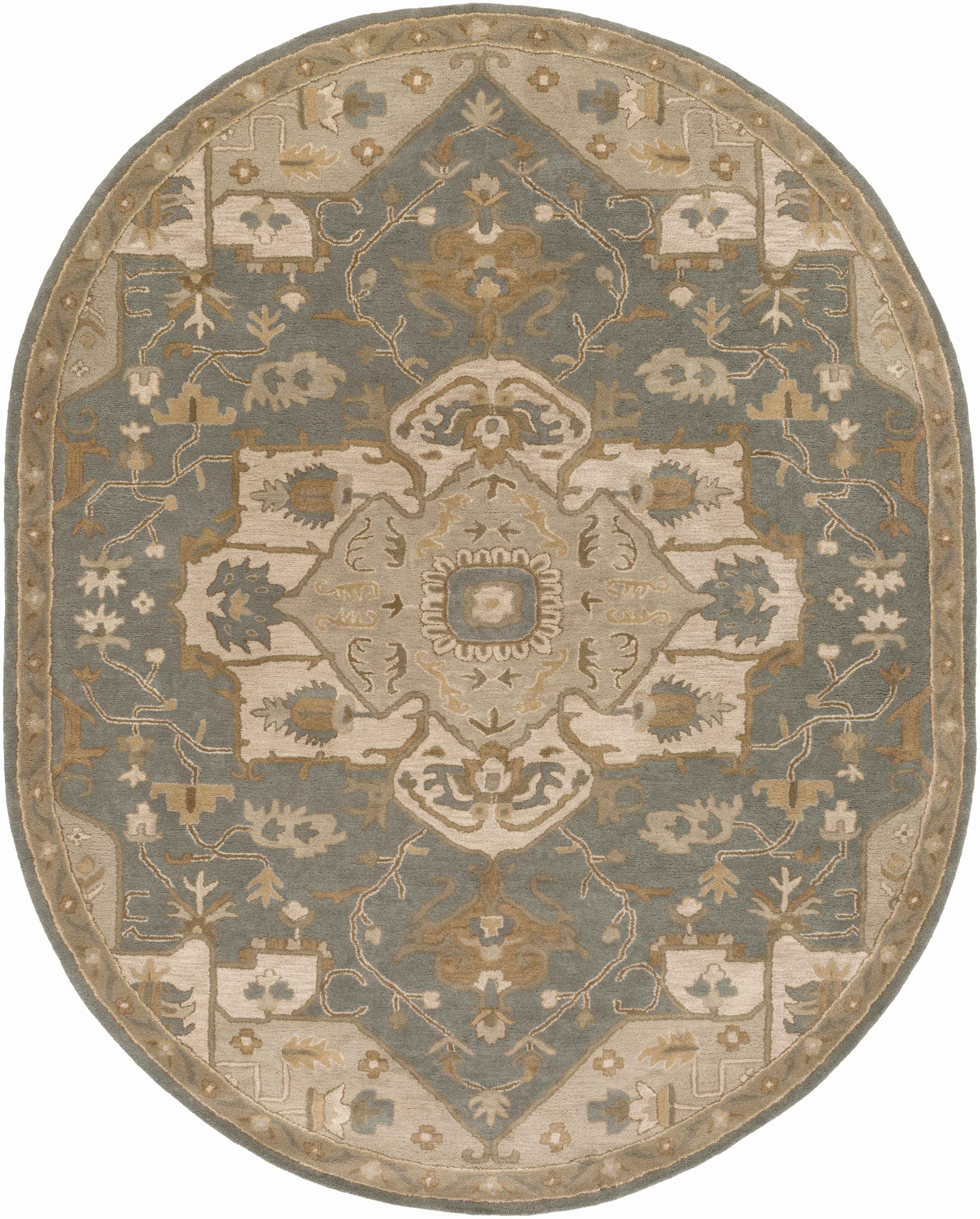 Broomfield Gray 1144 Wool Area Rug - Image 16