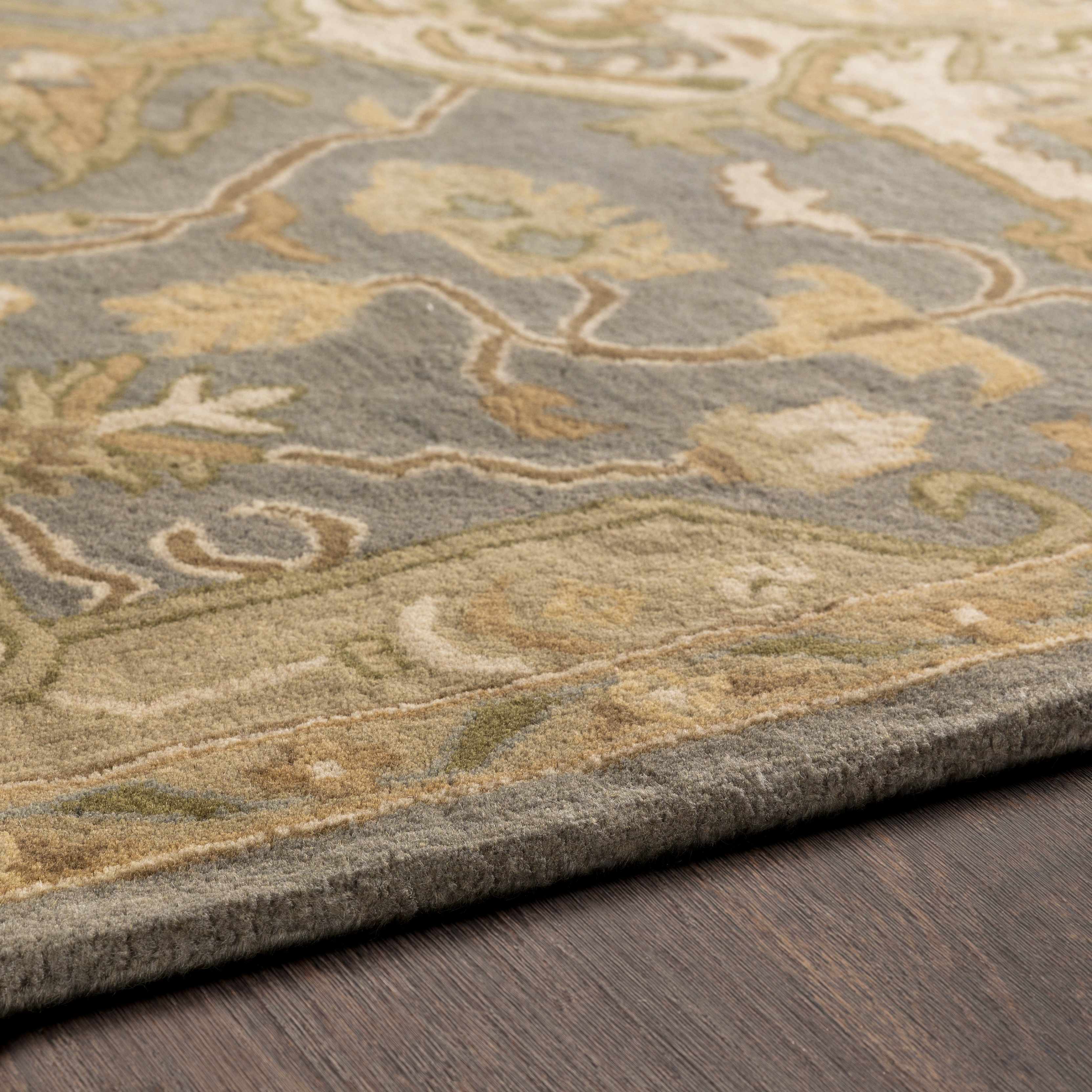 Broomfield Gray 1144 Wool Area Rug - Image 3