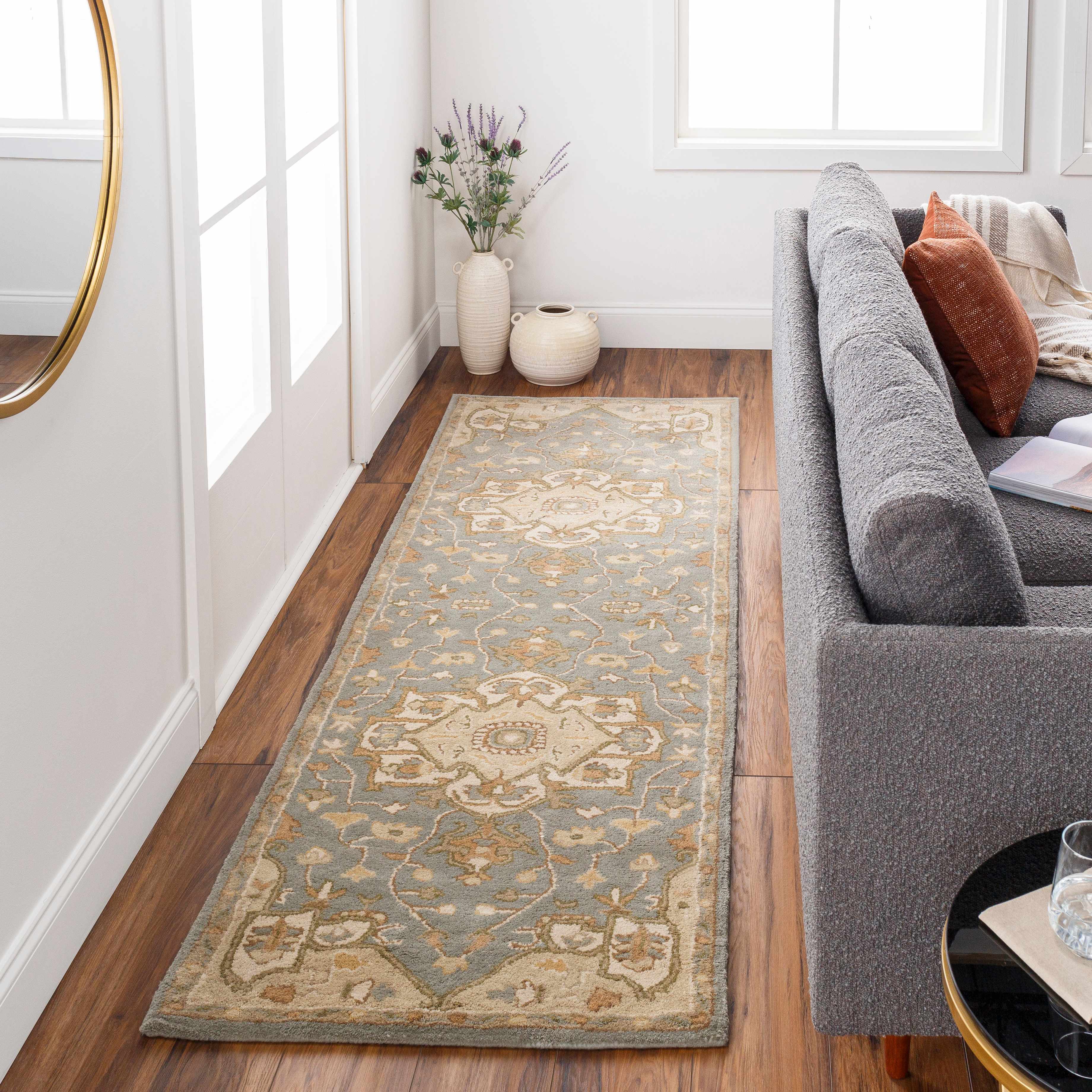 Broomfield Gray 1144 Wool Area Rug - Image 4