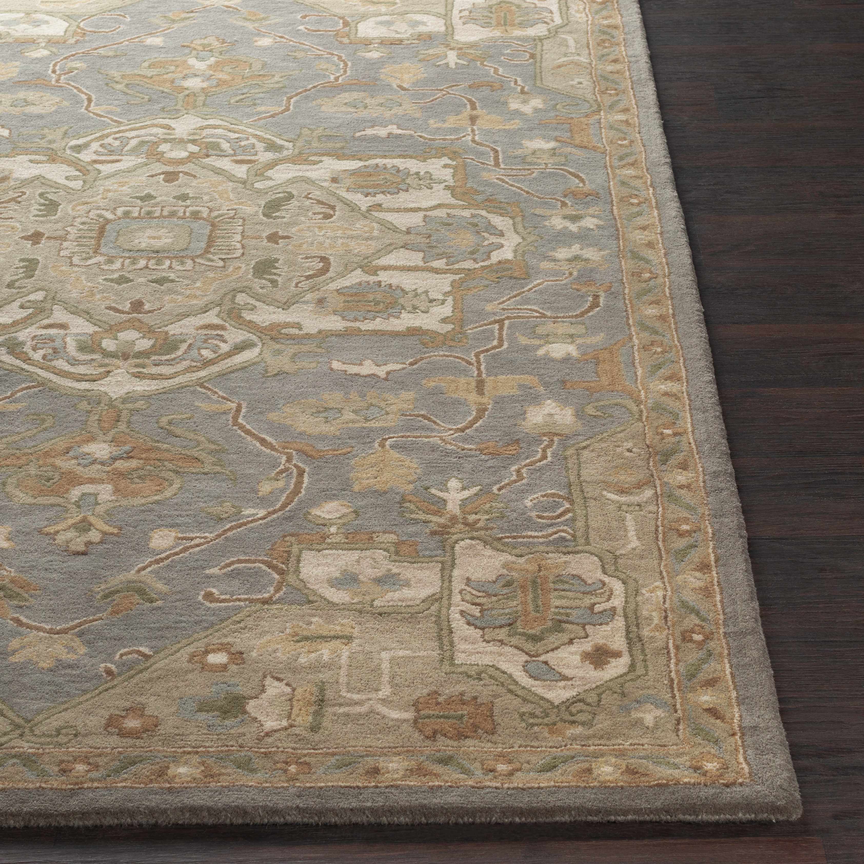 Broomfield Gray 1144 Wool Area Rug - Image 5