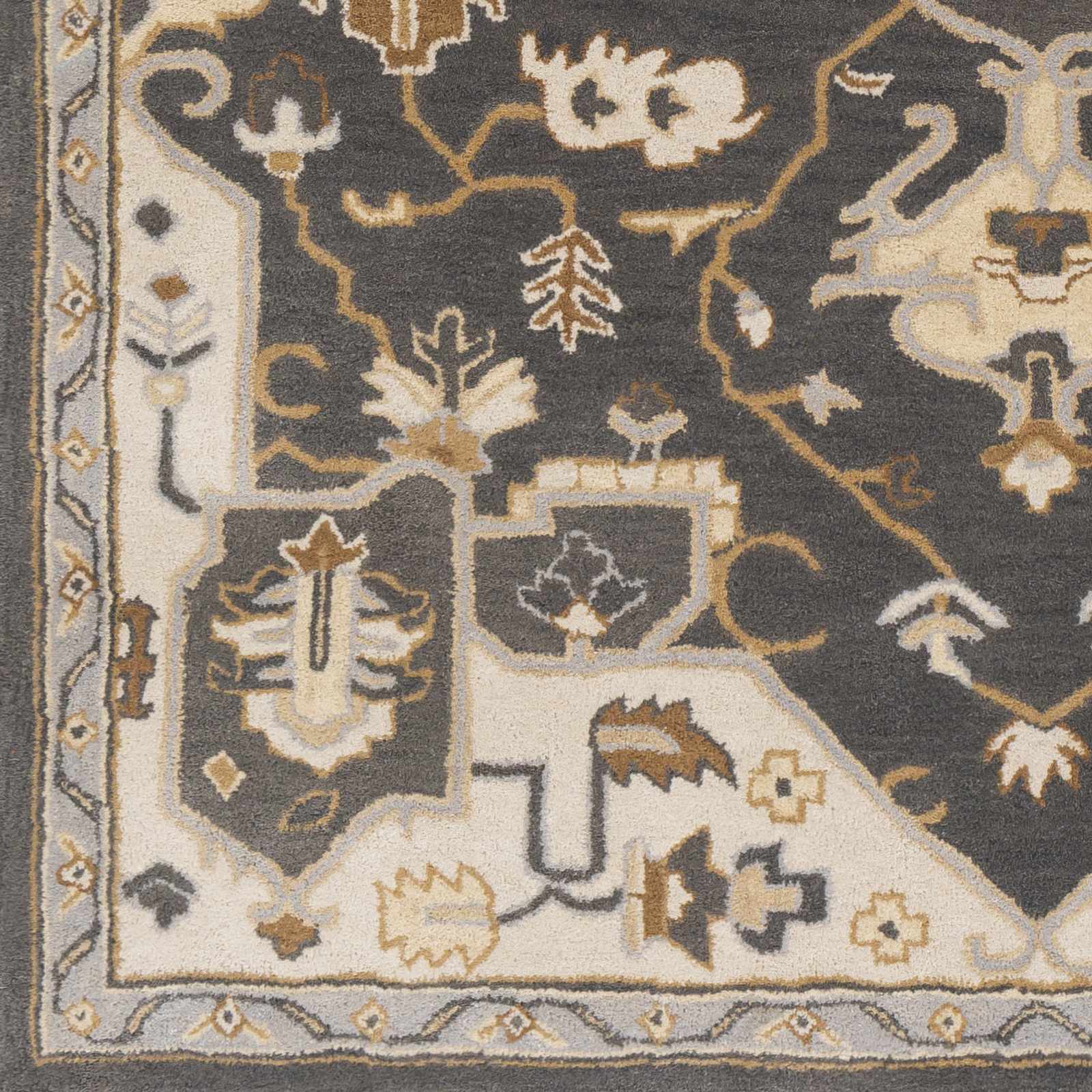 Broomfield Hand Tufted Charcoal 12823 Area Rug - Clearance - Image 4