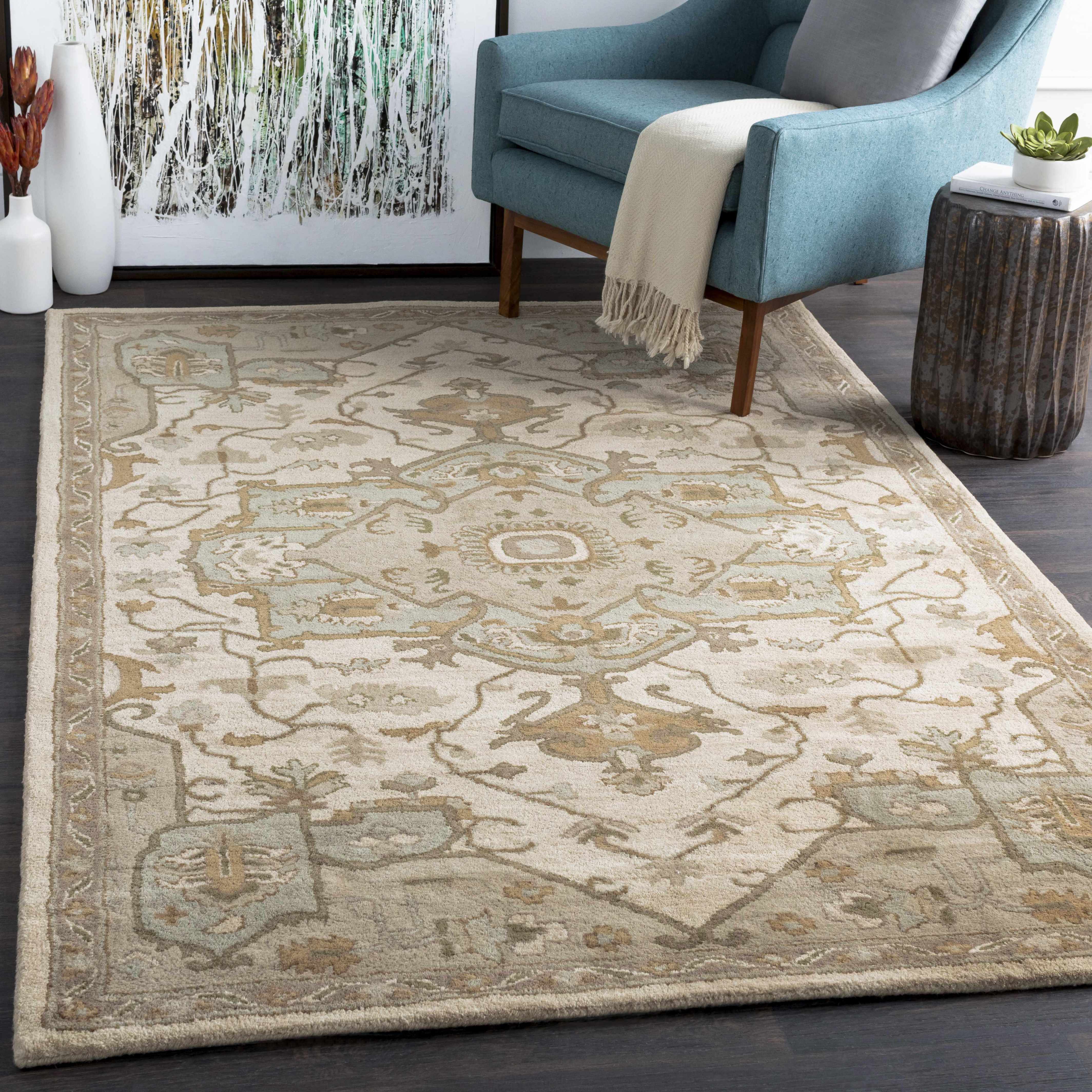 Broomfield Hand Tufted Sage 1143 Area Rug - Image 2