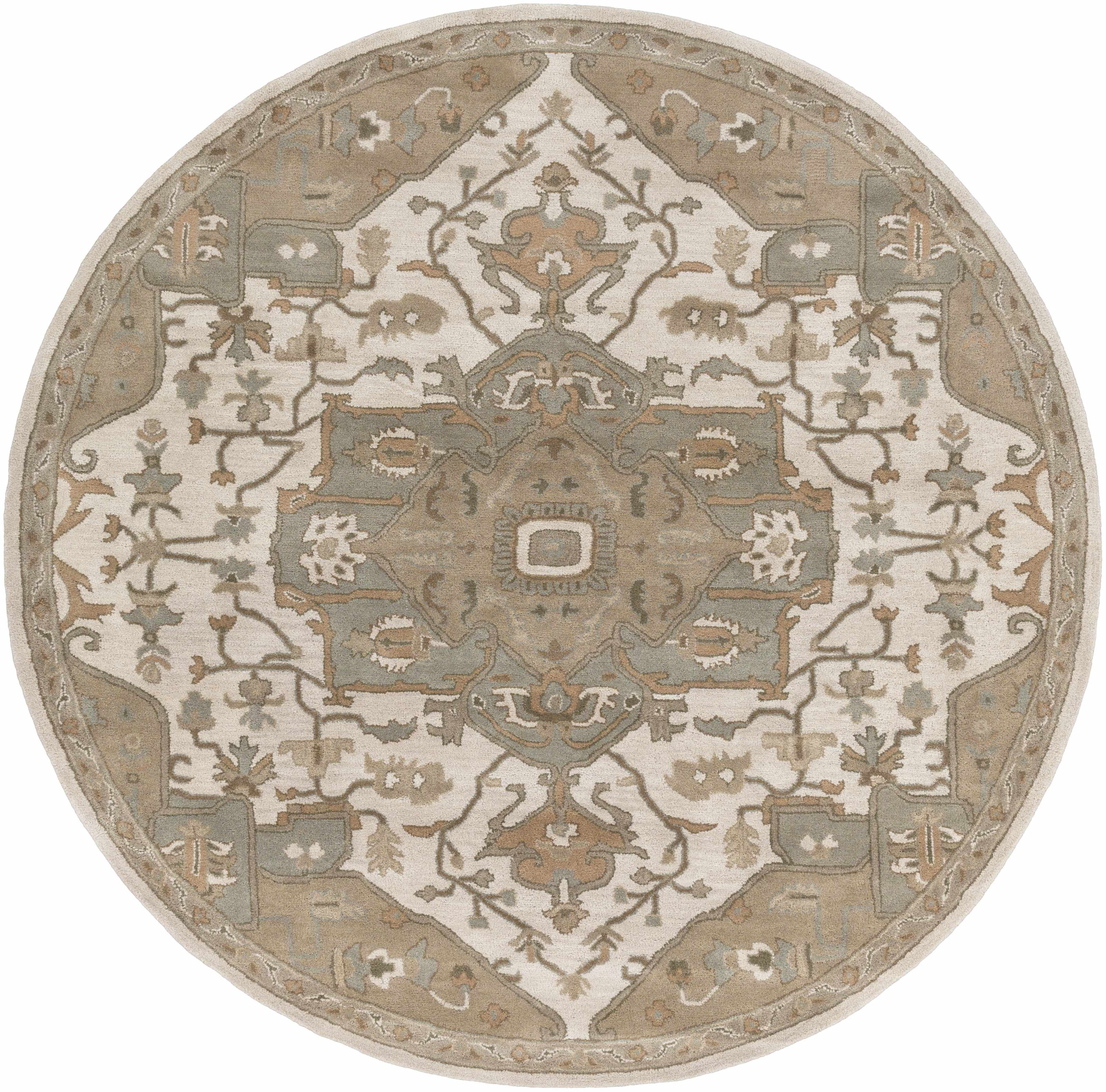Broomfield Hand Tufted Sage 1143 Area Rug - Image 6