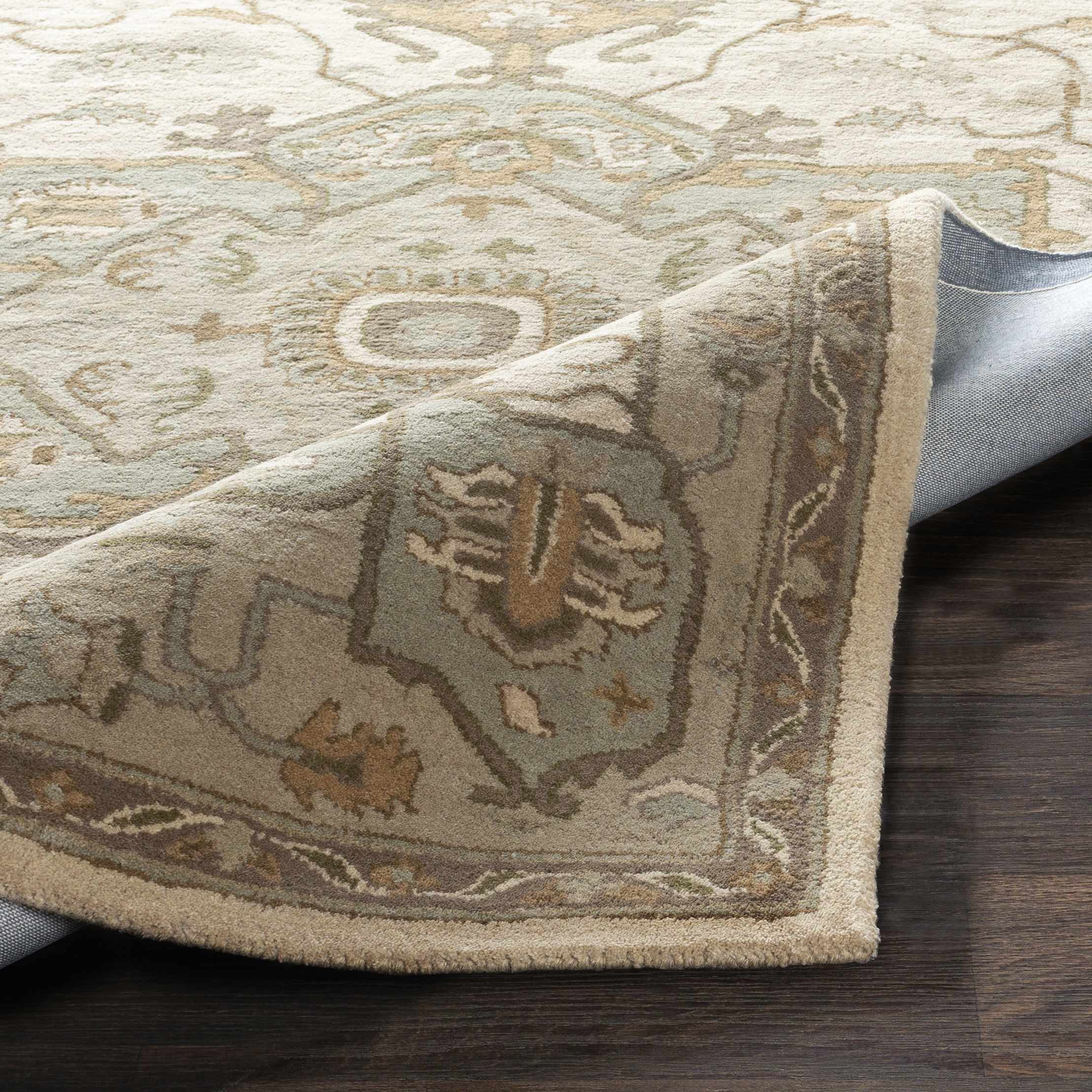 Broomfield Hand Tufted Sage 1143 Area Rug - Image 9