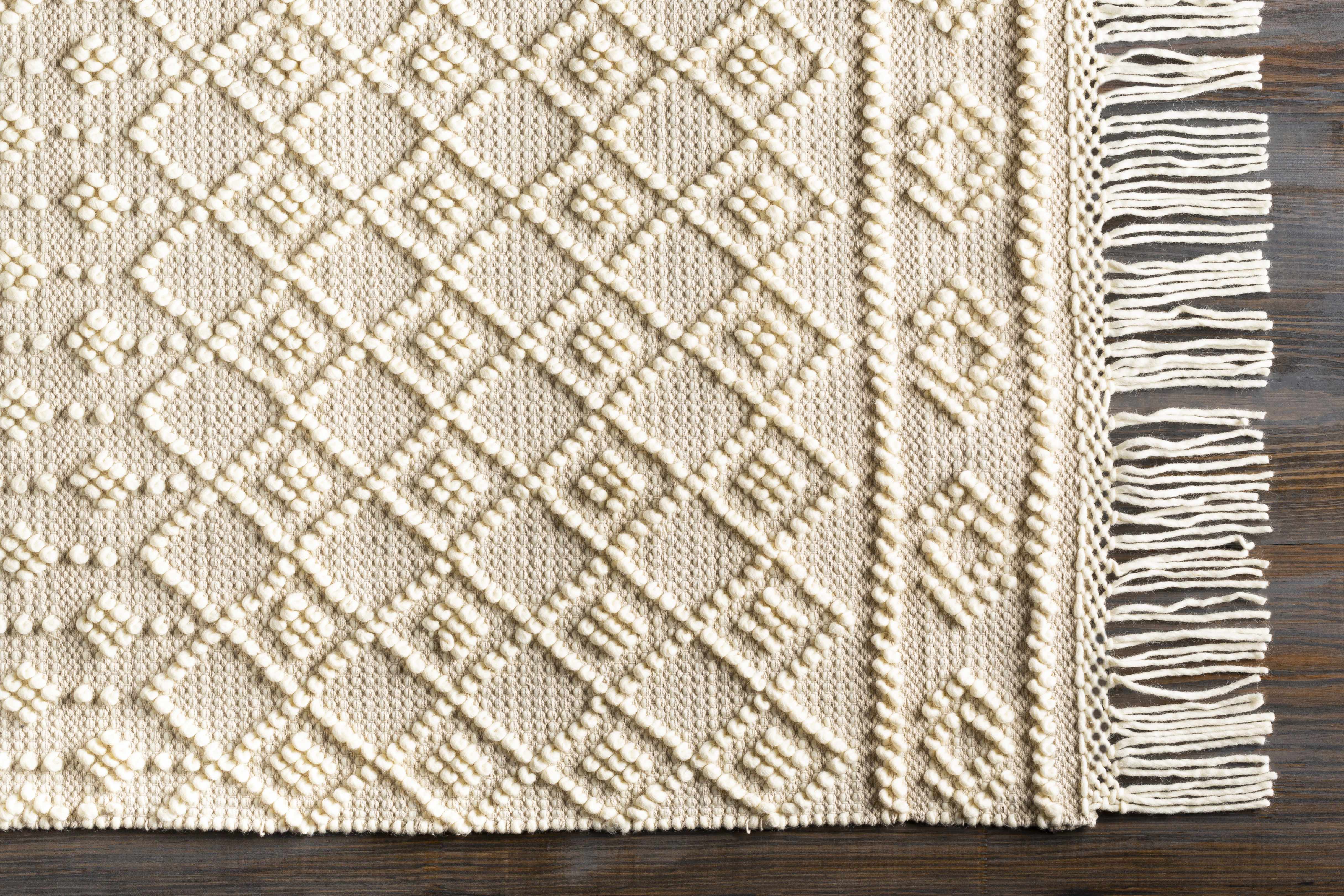 Brothers Beige Wool&Cotton Rug - Clearance - Image 5