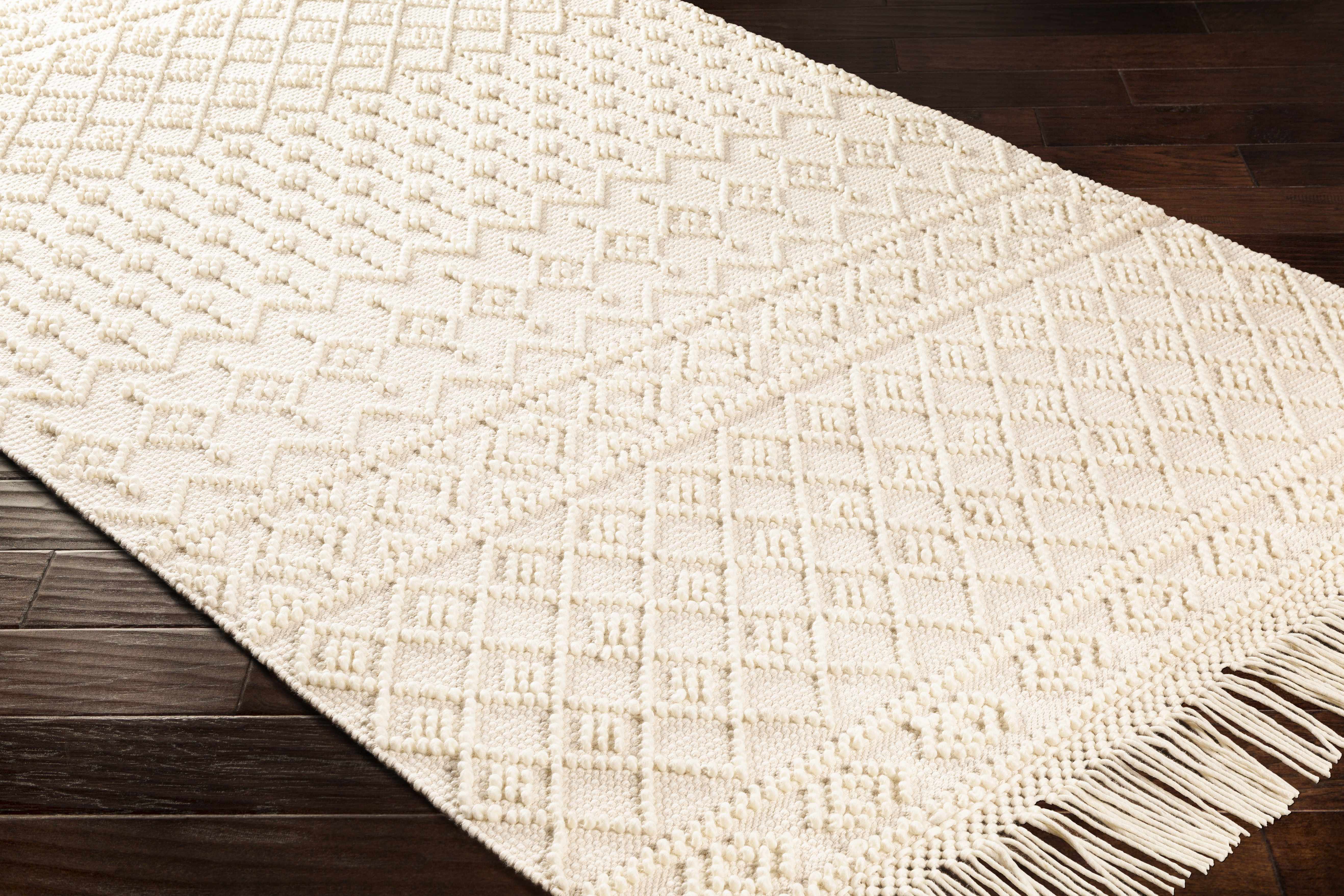 Brothers Beige Wool&Cotton Rug - Clearance - Image 8