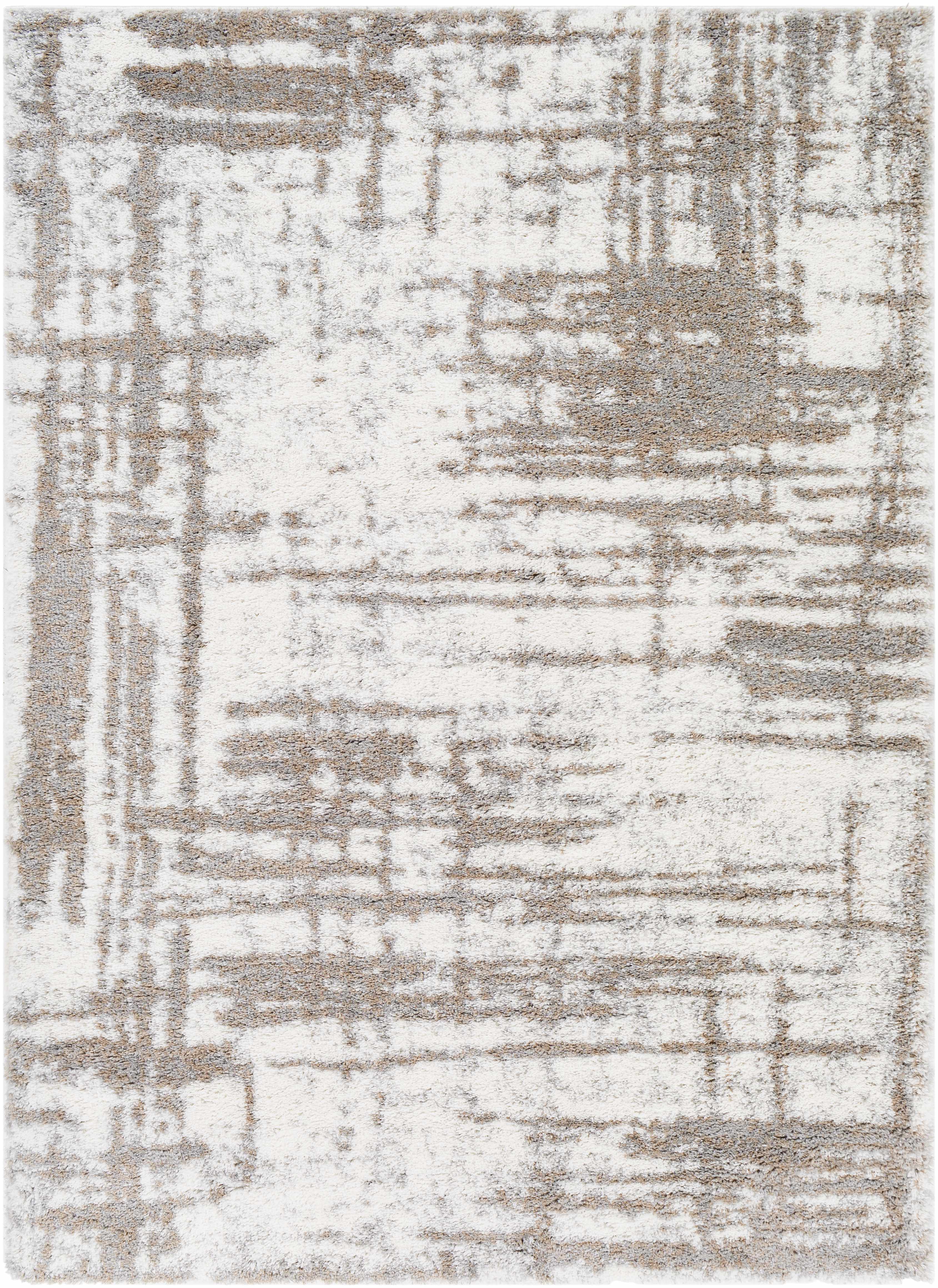 Broulee Abstract Striped Plush Rug - Image 5