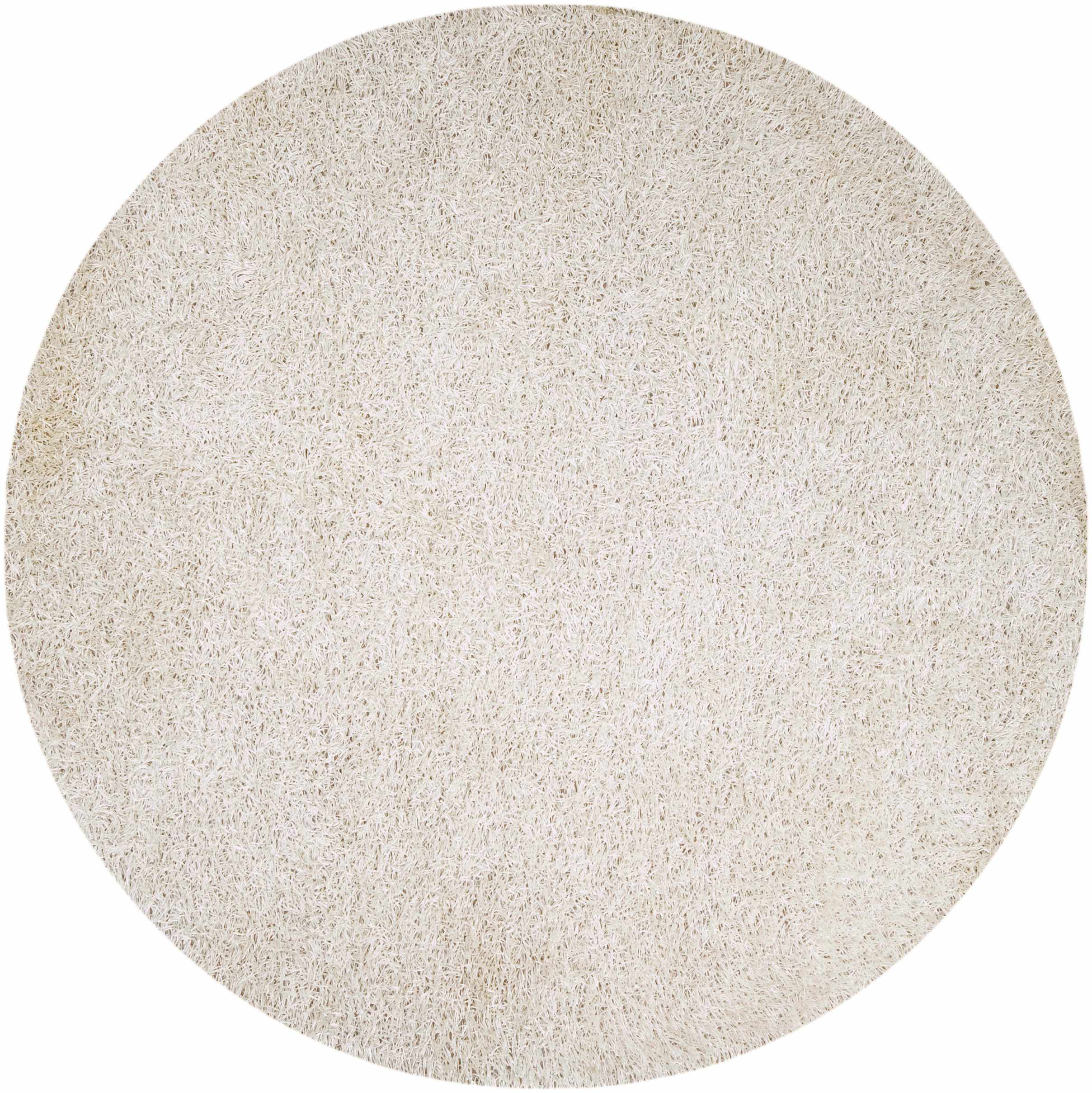 Browder 3x4 Solid Cream Shag Rug - Clearance - Image 11