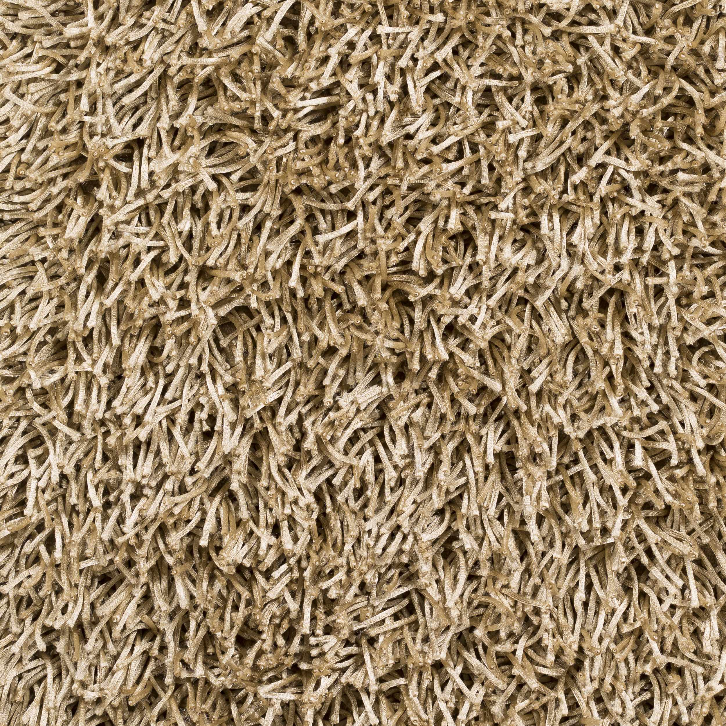 Browder Solid Beige Shag Area Rug - Clearance - Image 6