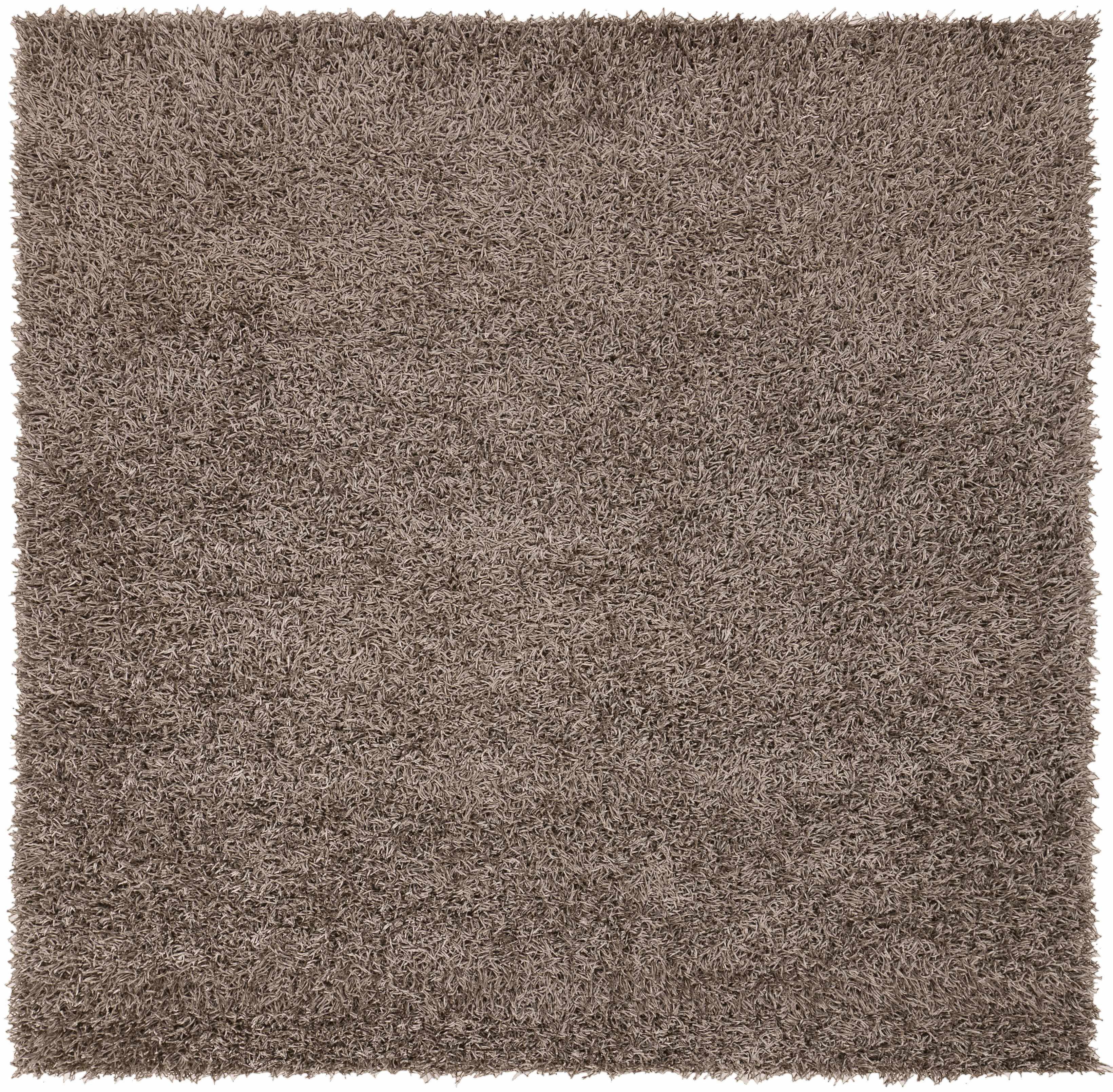 Browder Solid Brown Shag Rug - Clearance - Image 7