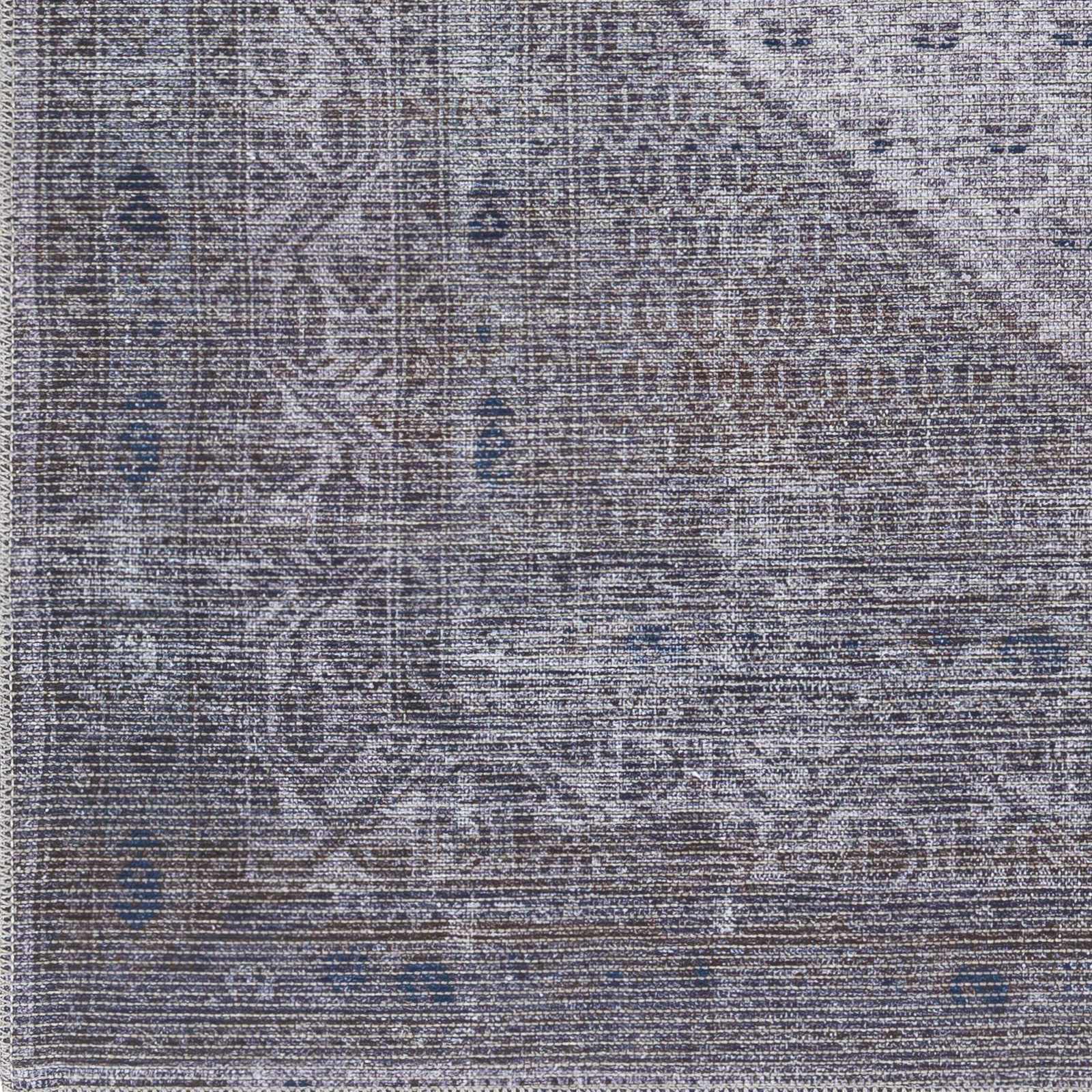 Brown Ballinasloe Vintage Washable Area Rug - Clearance - Image 11