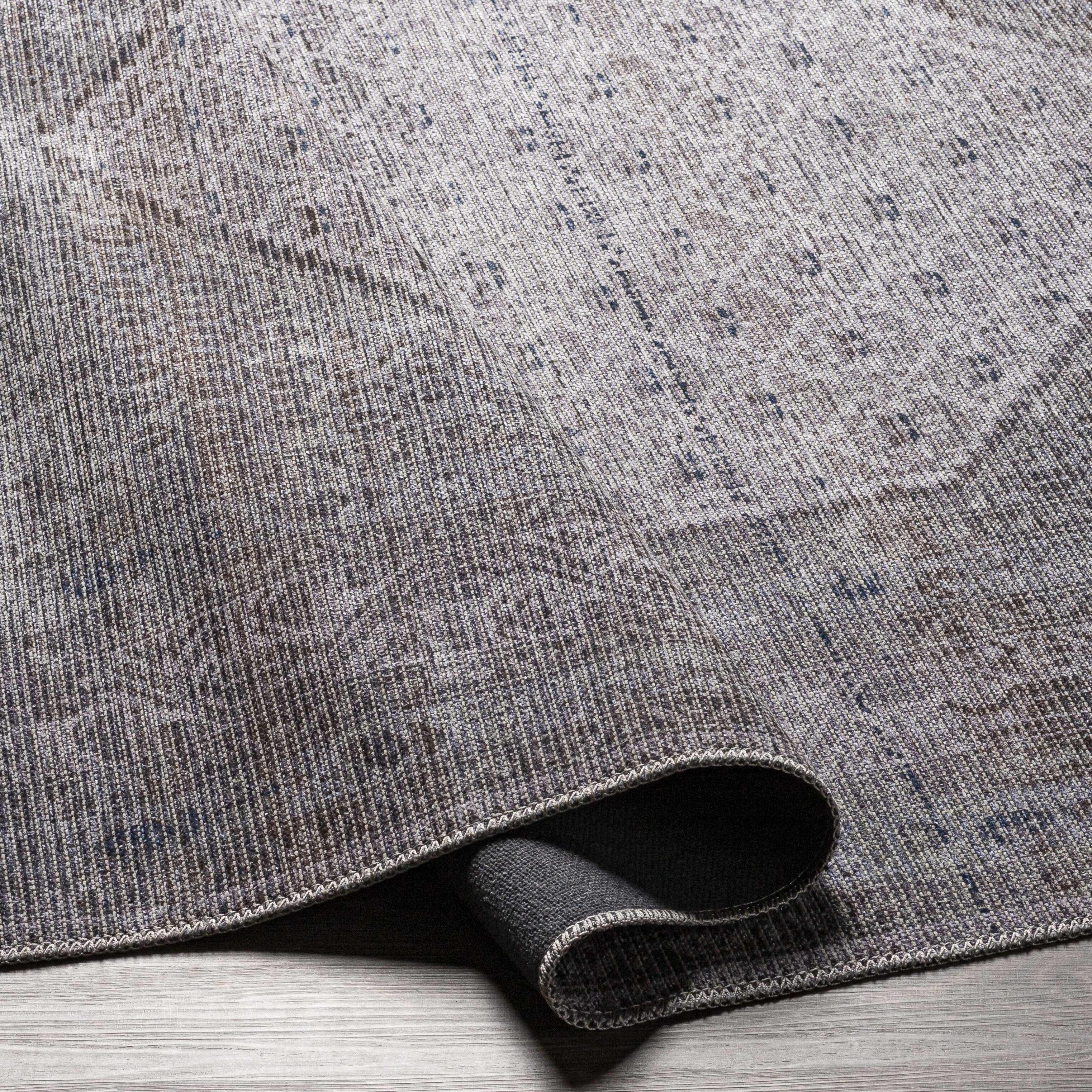 Brown Ballinasloe Vintage Washable Area Rug - Clearance - Image 3