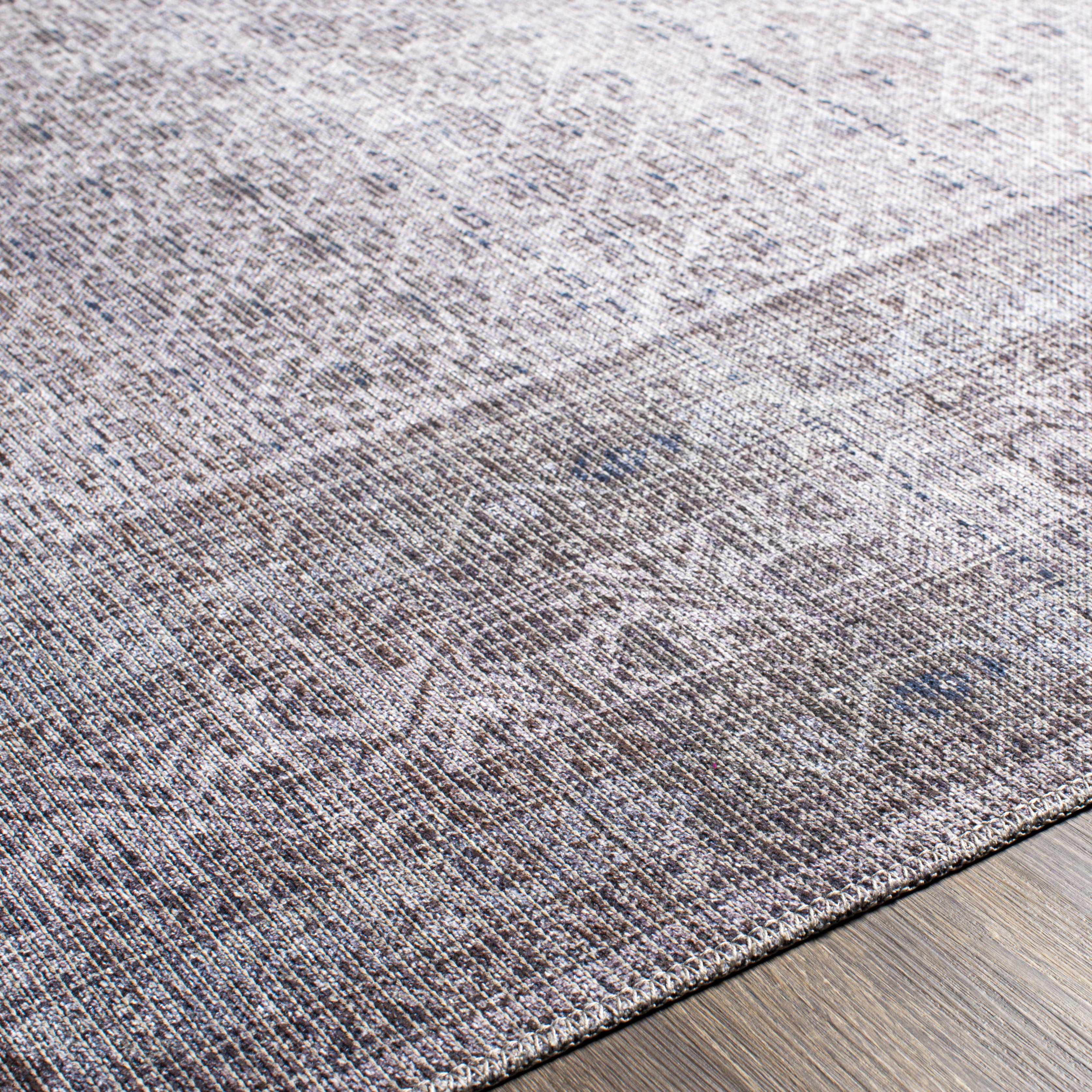 Brown Ballinasloe Vintage Washable Area Rug - Clearance - Image 4